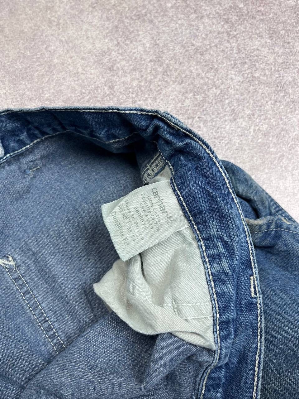 Carhartt × Vintage Vintage Carhartt Baggy Dungaree Denim Jeans Y2K 38 Size US 38 / EU 54 - 6 Thumbnail