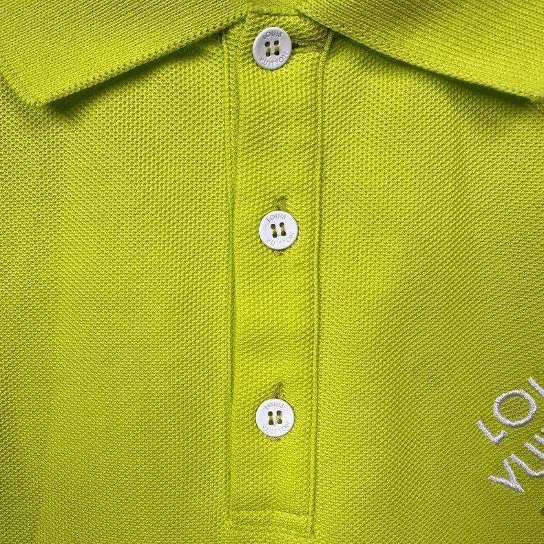 Louis Vuitton Louis Vuitton FW23 New Fluorescent Green Letter Logo Embroi Size US XS / EU 42 / 0 - 3 Thumbnail