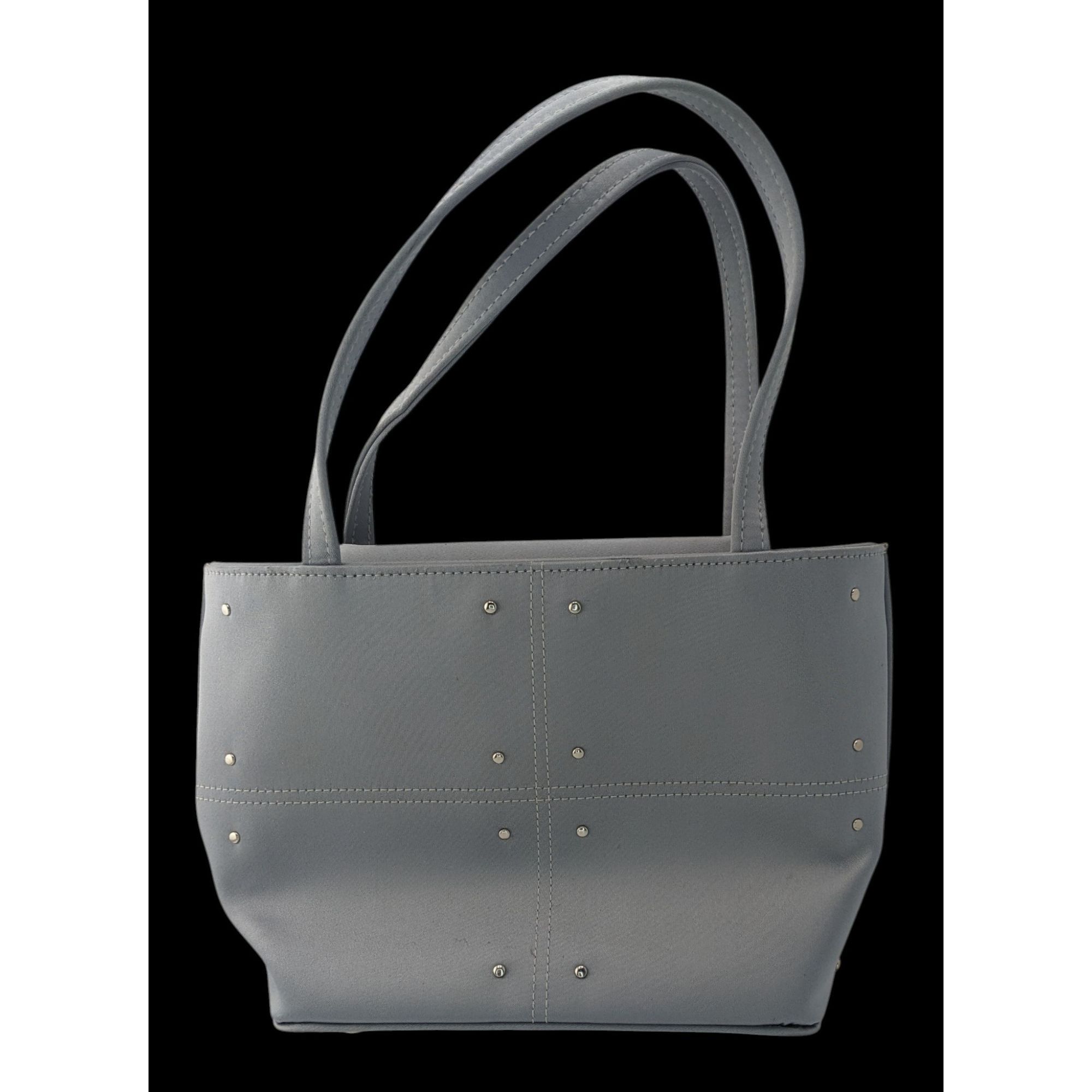Other Vintage Arleen C Y2K Gray Tote Bag With Stud Accents & Magne Size ONE SIZE - 1 Thumbnail