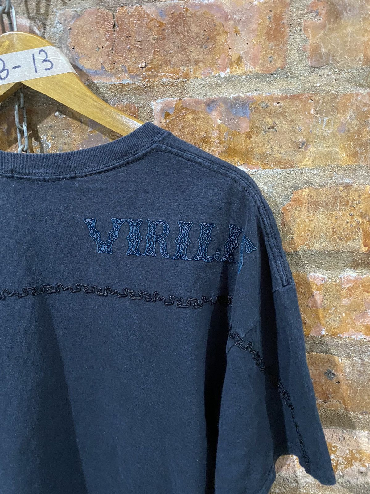 TOGA VIRILIS 2000s embroidered logo tee Size US XL / EU 56 / 4 - 5 Thumbnail