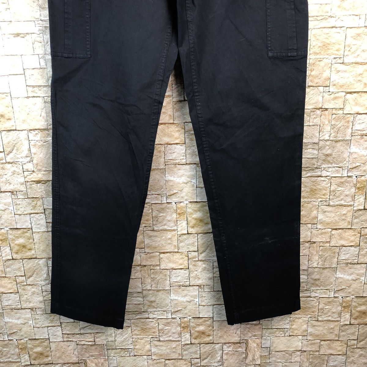 Japanese Brand Uniqlo Black japan utility tactical Cargo Pants #A645 Size US 34 / EU 50 - 6 Thumbnail