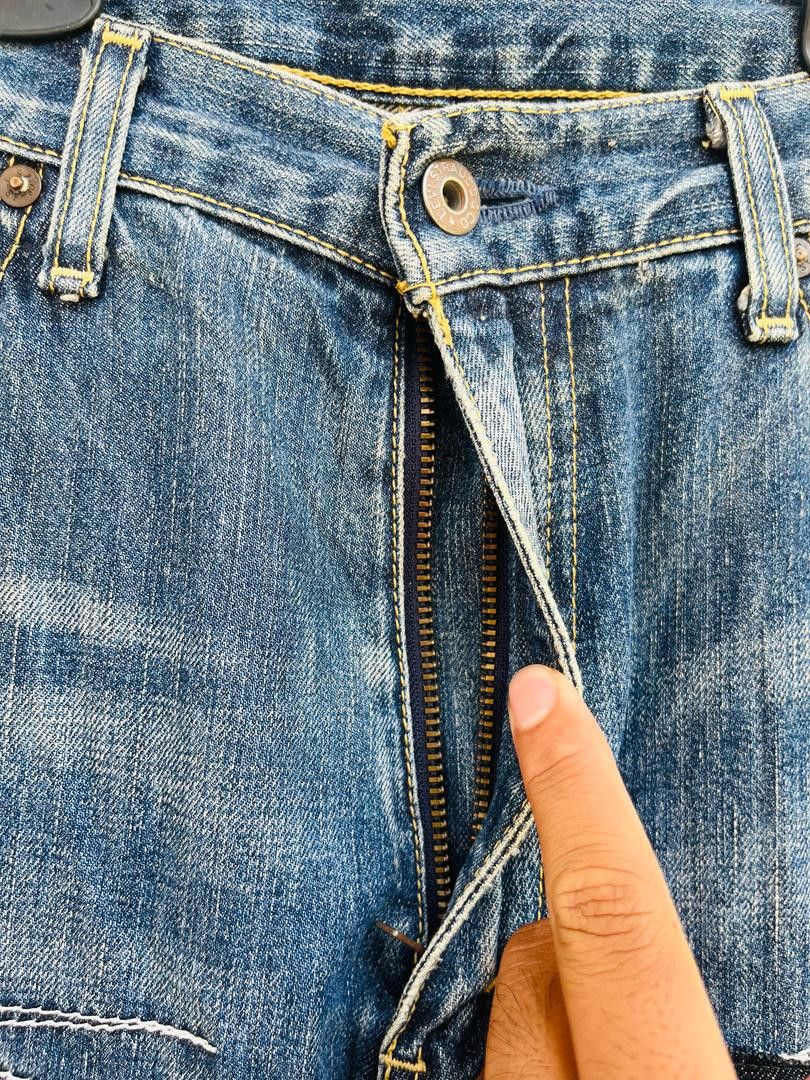 Japanese Brand × Levi's × Vintage Vintage Levis Distressed Japanese Designer Fashion Style Size US 32 / EU 48 - 8 Thumbnail