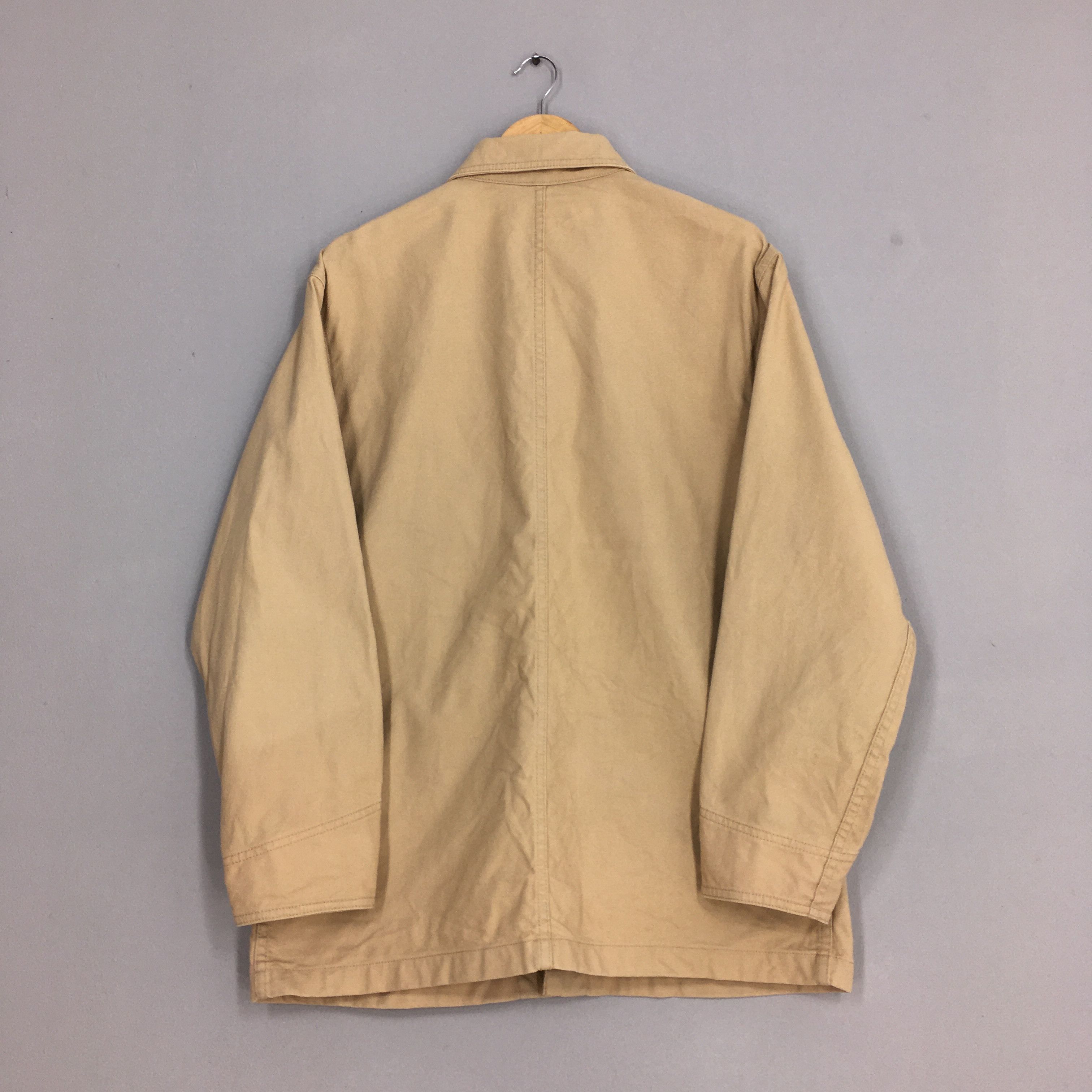 Global Work Vintage 80s Workers Jeans Casual Jacket Large Size US L / EU 52-54 / 3 - 9 Thumbnail