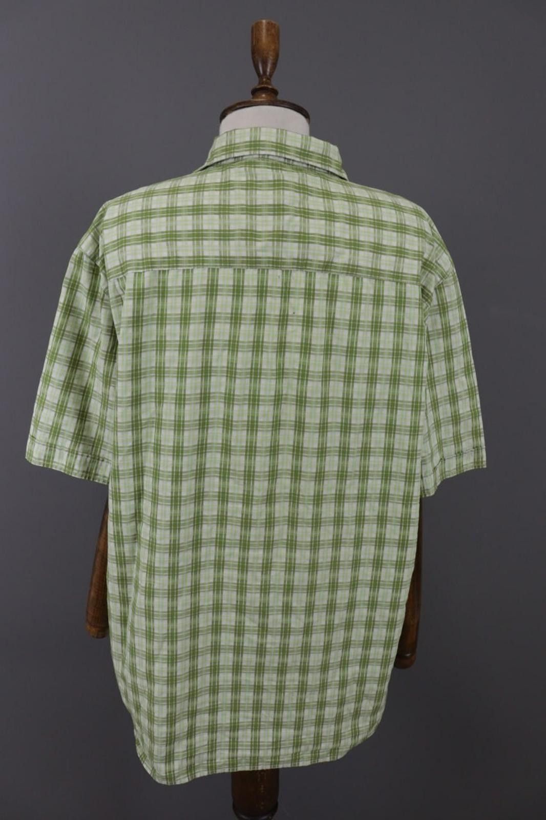 Fjallraven Men's Fjall Raven Green Check Hiking Blouse Shirt Size XL Size US XL / EU 56 / 4 - 8 Thumbnail