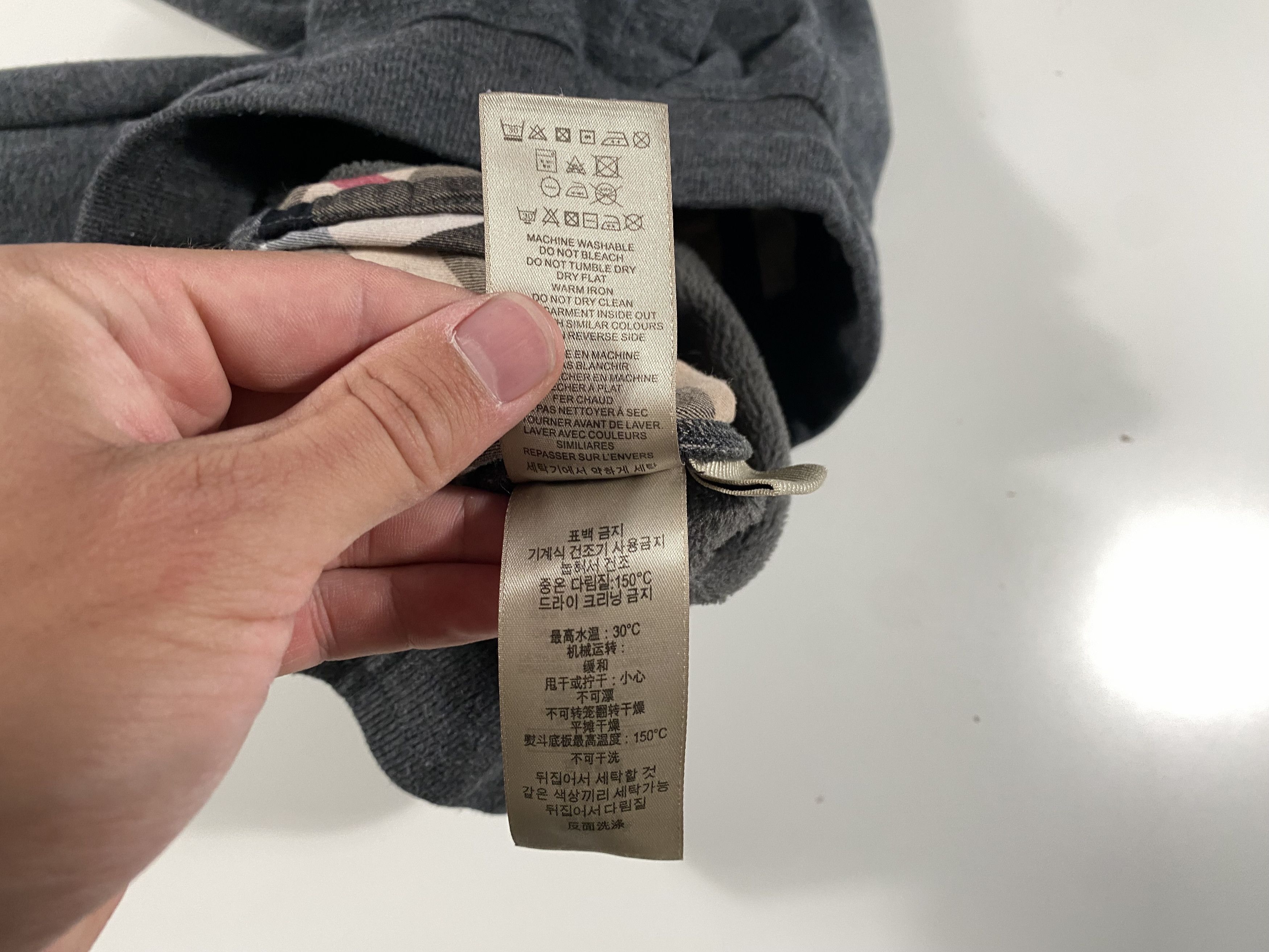 Burberry Vintage Burberry Brit Slim Fit Sweatpants Gray Size L Size US 34 / EU 50 - 7 Thumbnail