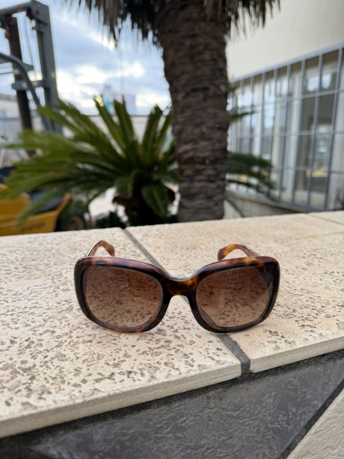 Prada Sunglasses SPR 17P Brown