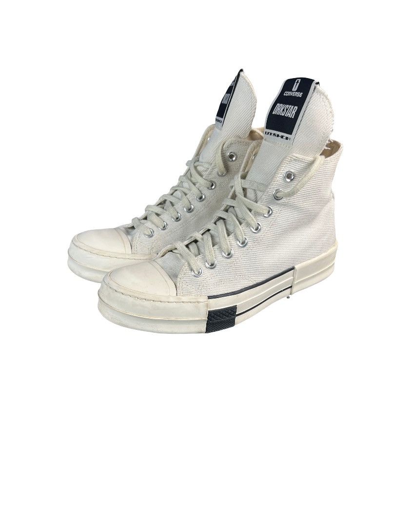 Rick Owens Rick Owens DRKSHDW x Converse Darkstar High Top US Size 7 Size US 7 / EU 40 - 10 Thumbnail