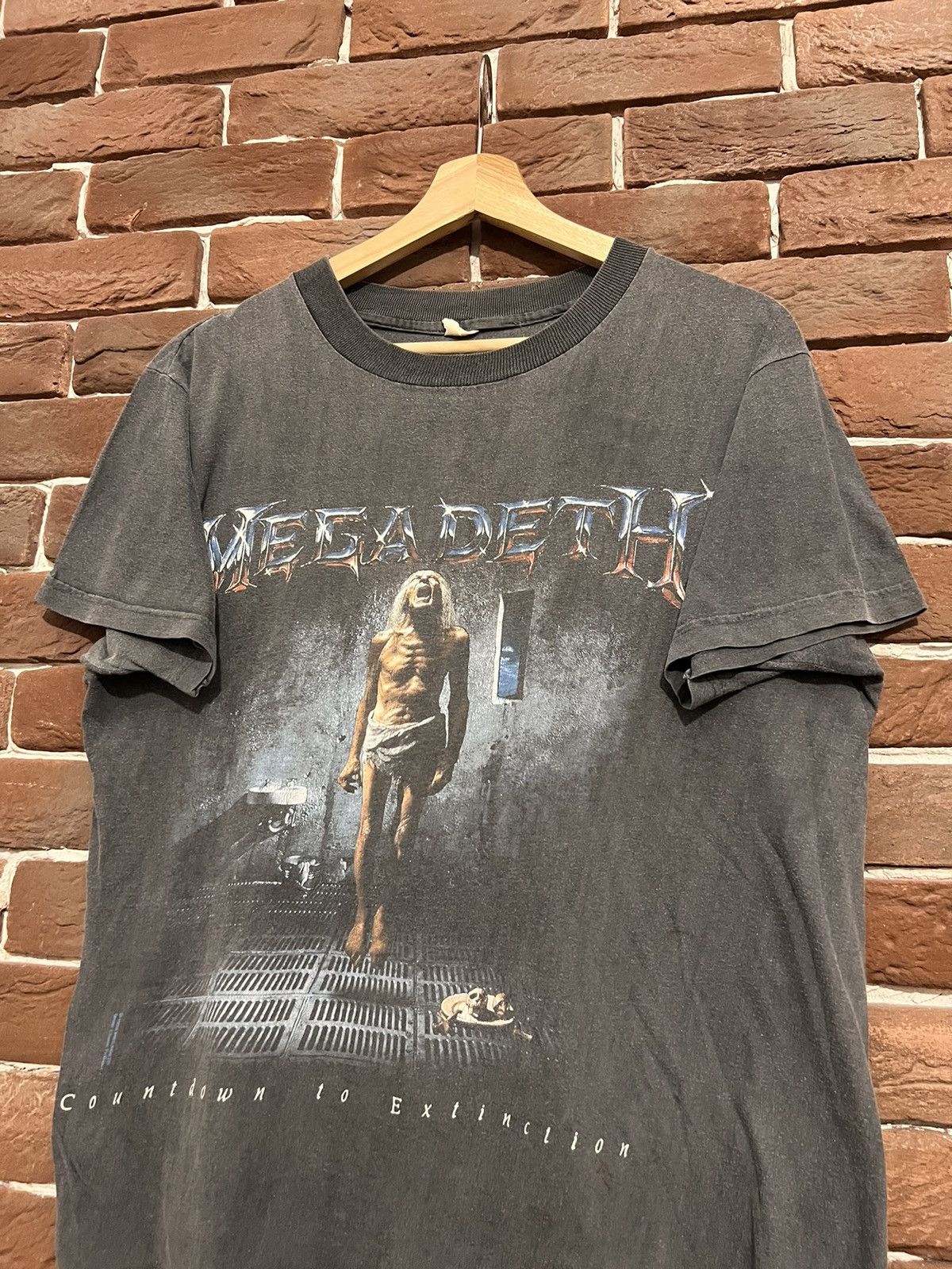 Band Tees Vintage 1992 Megadeth Countdown To Extinction Metal Band Tee Size US L / EU 52-54 / 3 - 3 Thumbnail