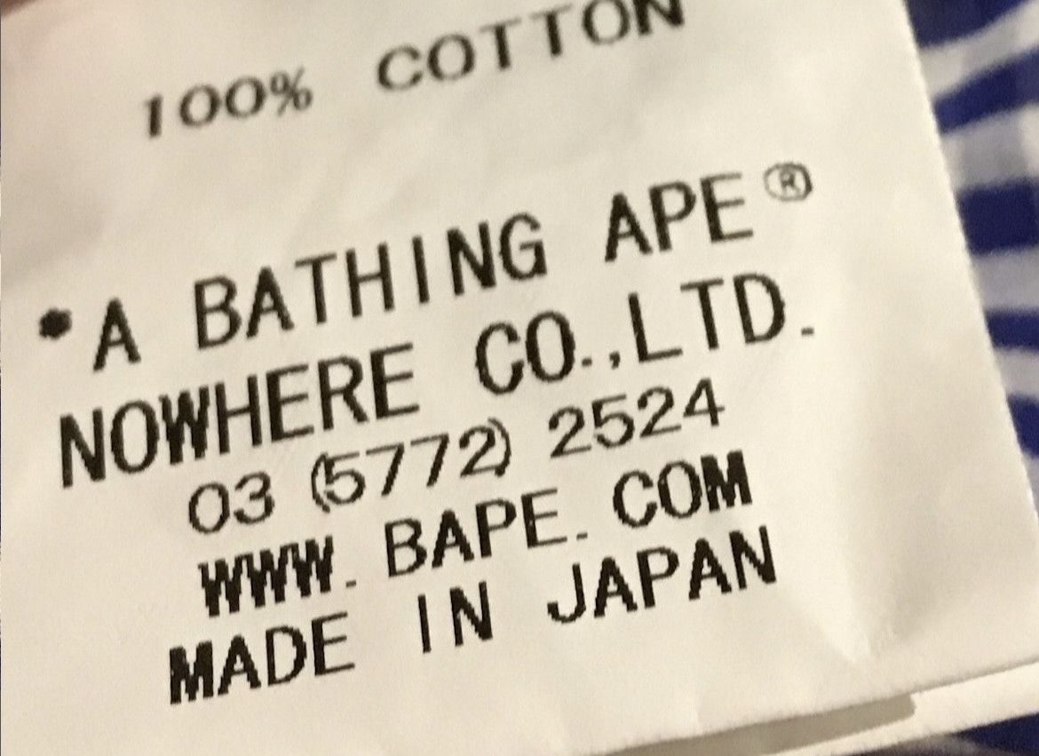 Bape Bape camo logo button up shirt Size US S / EU 44-46 / 1 - 6 Thumbnail