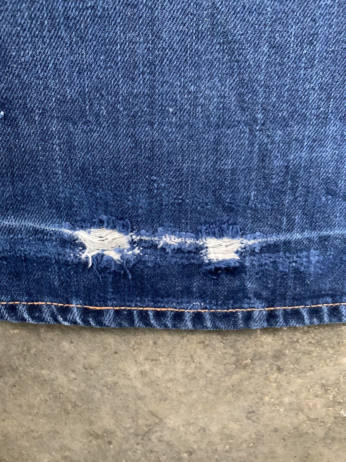 If Six Was Nine Super Flare Jeans Vintage 70's Cosmo USA Jeans Paddy Button Size US 26 / EU 42 - 13 Thumbnail