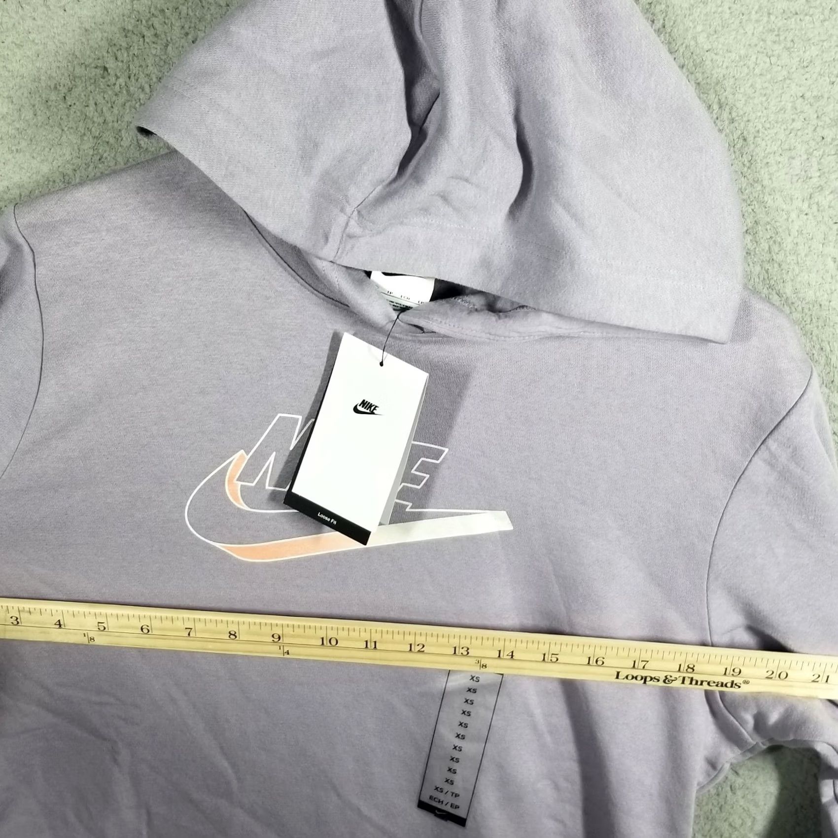 Nike Nike Sportswear Hoodie Women's XS Pullover Fleece Logo Purple Sweatshirt Sportswear Athletic/Casual Nike Womens XS Hoodie Purple Logo Sweatshirt Size XS / US 0-2 / IT 36-38 - 6 Thumbnail