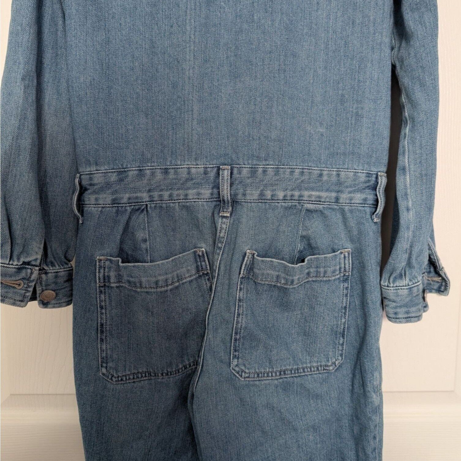 Everlane Everlane The Denim Coverall Womens Size Small Blue Size 34" / US 12 / IT 48 - 8 Thumbnail