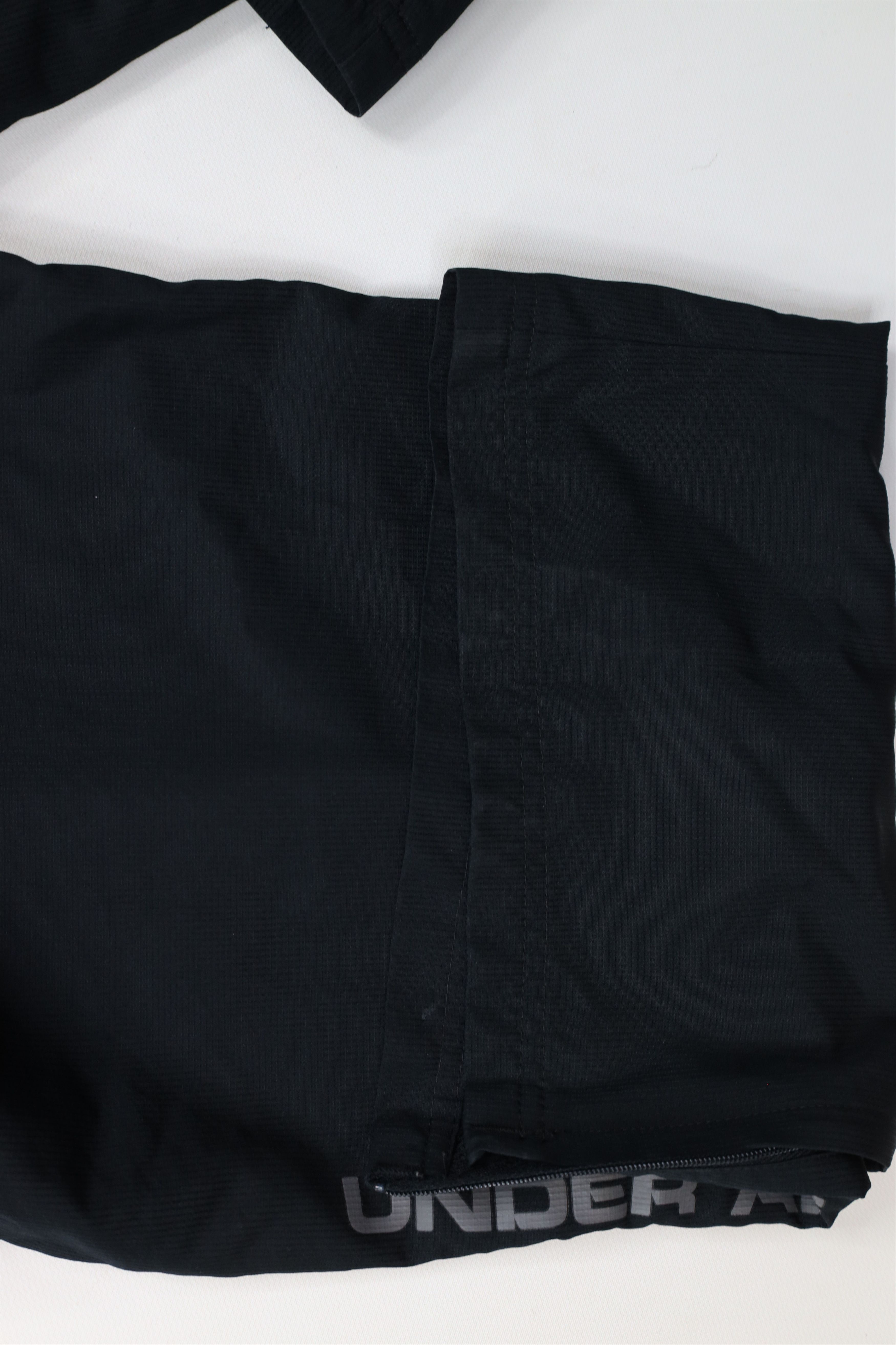 Under Armour × Vintage Under Armour HeatGear Spell Out Lined Wide Leg Pants Black Size US 34 / EU 50 - 13 Thumbnail