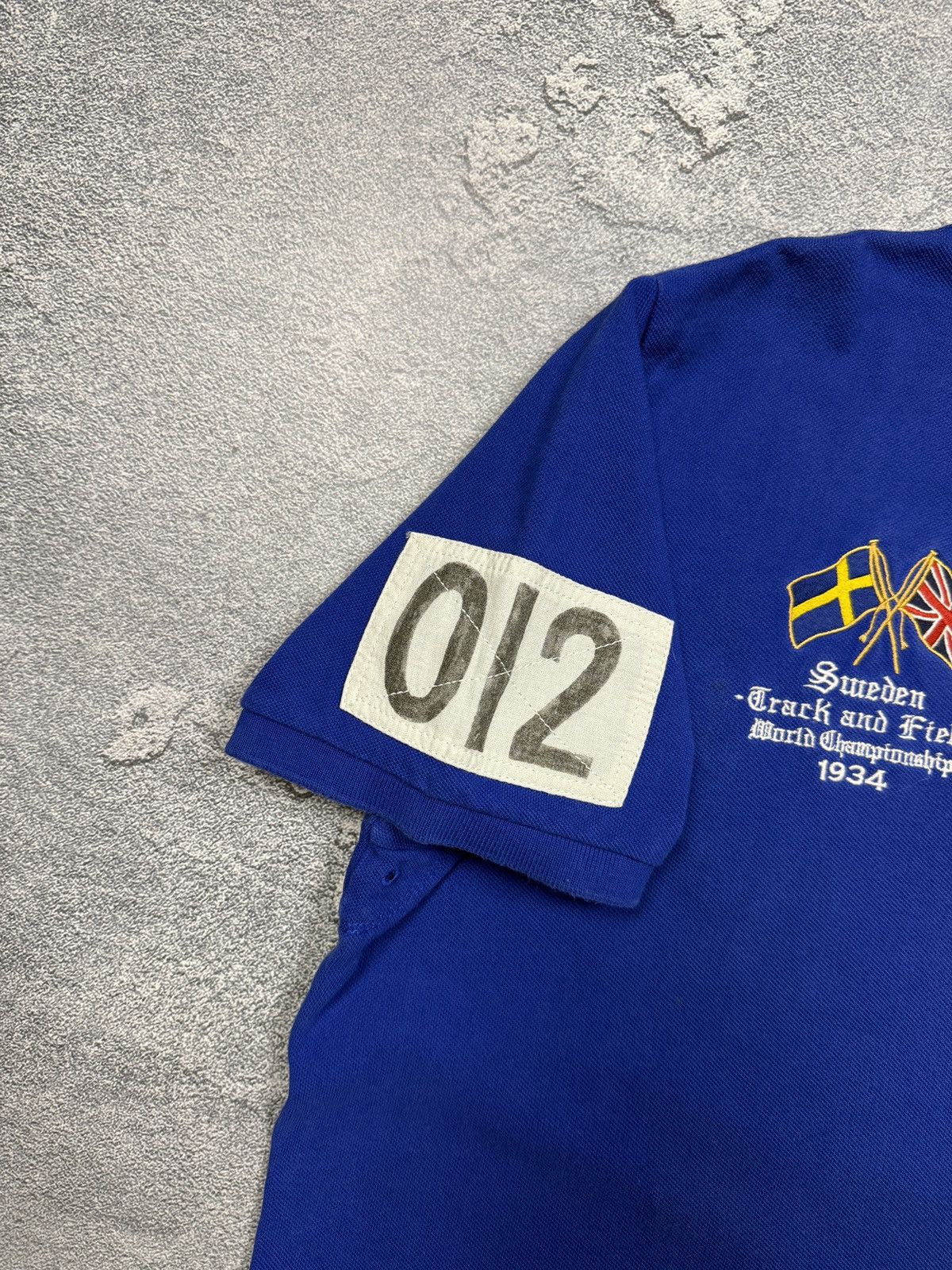 Polo Ralph Lauren Vintage Polo By Ralph Lauren Chief Keef Style 12 Sweden Polo Size US XL / EU 56 / 4 - 7 Thumbnail