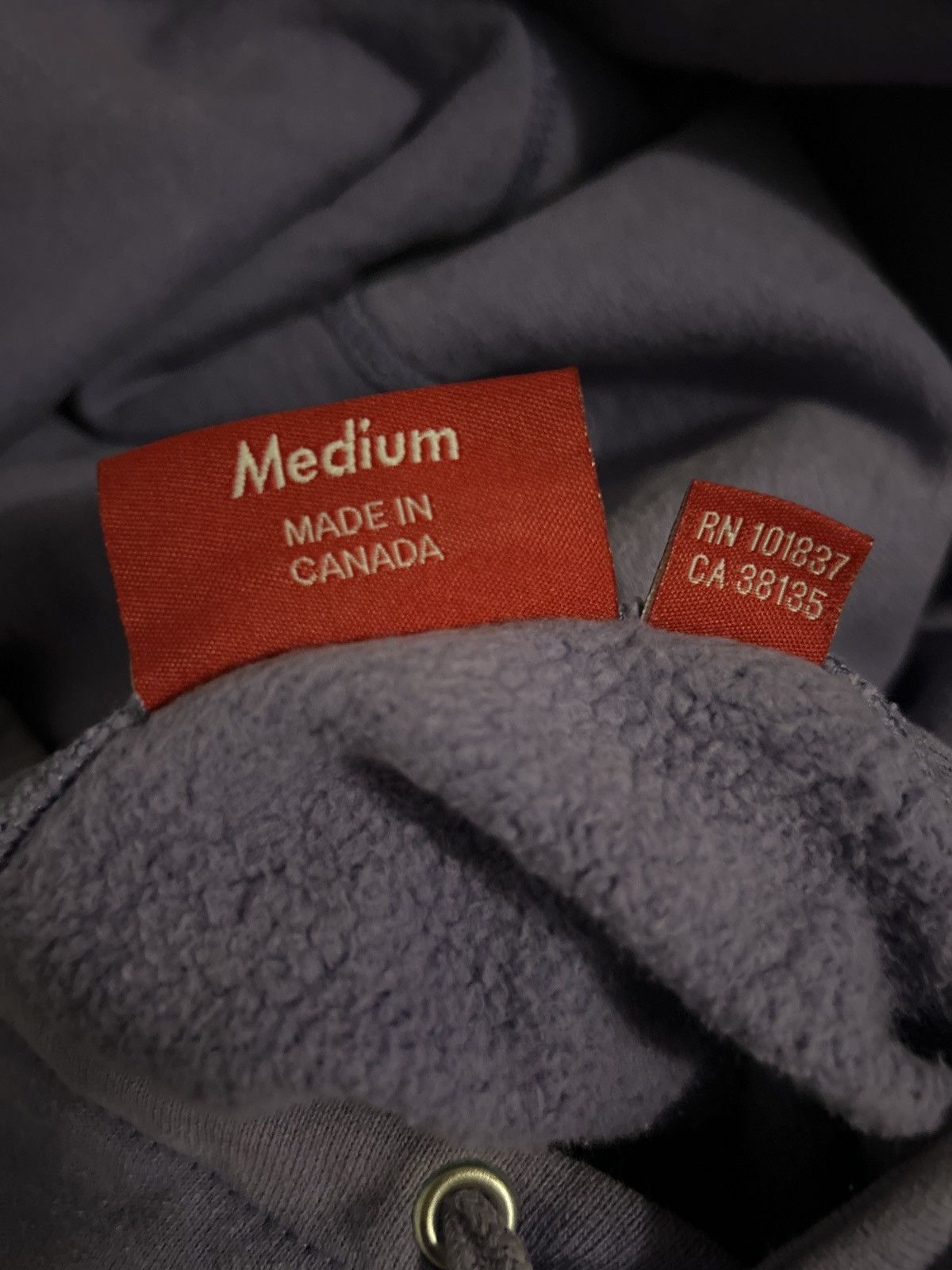 Supreme FW19 Light Violet Cone Hooded Sweatshirt Size US M / EU 48-50 / 2 - 3 Thumbnail