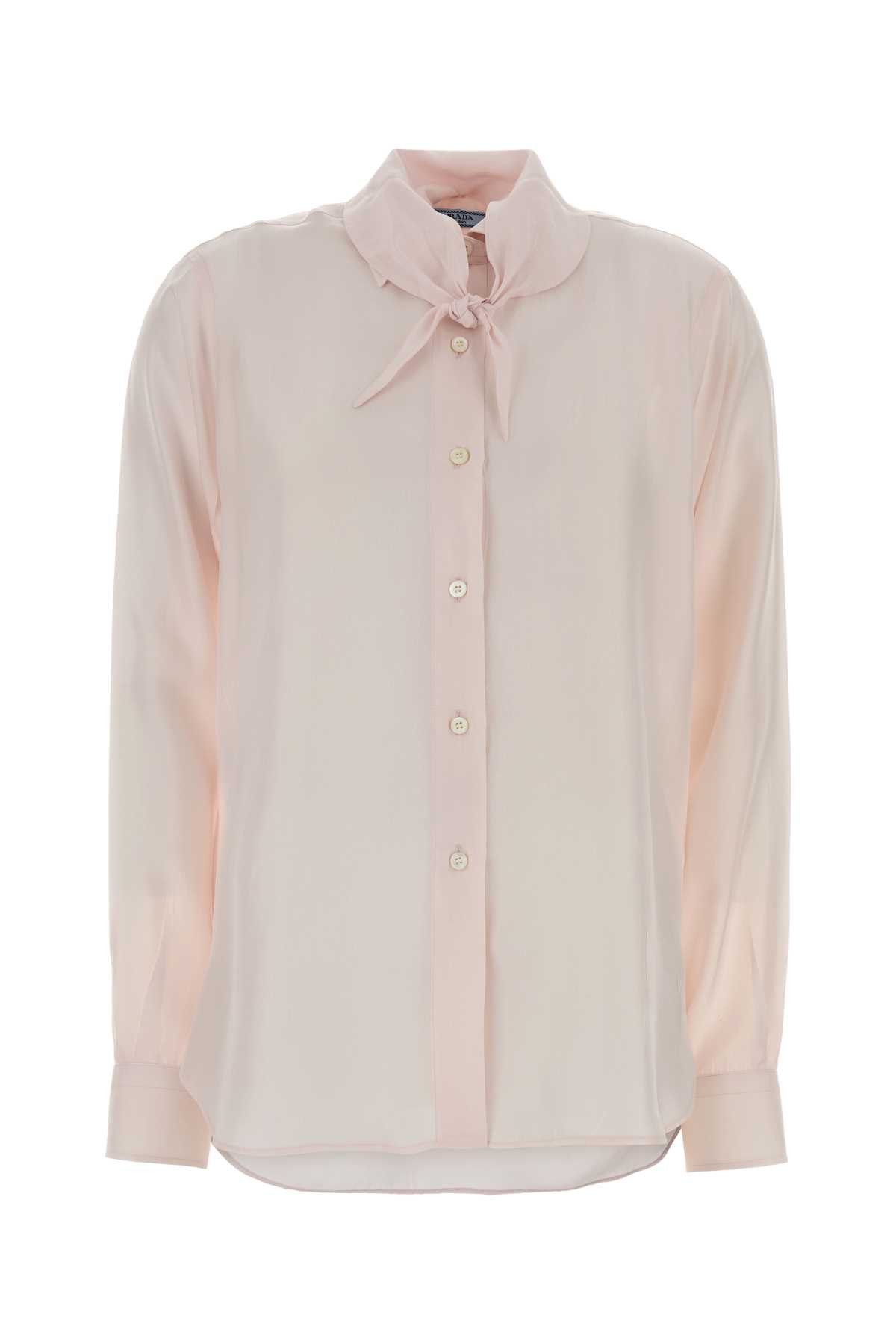 Pink Silk Shirt, Women's (Size M)
