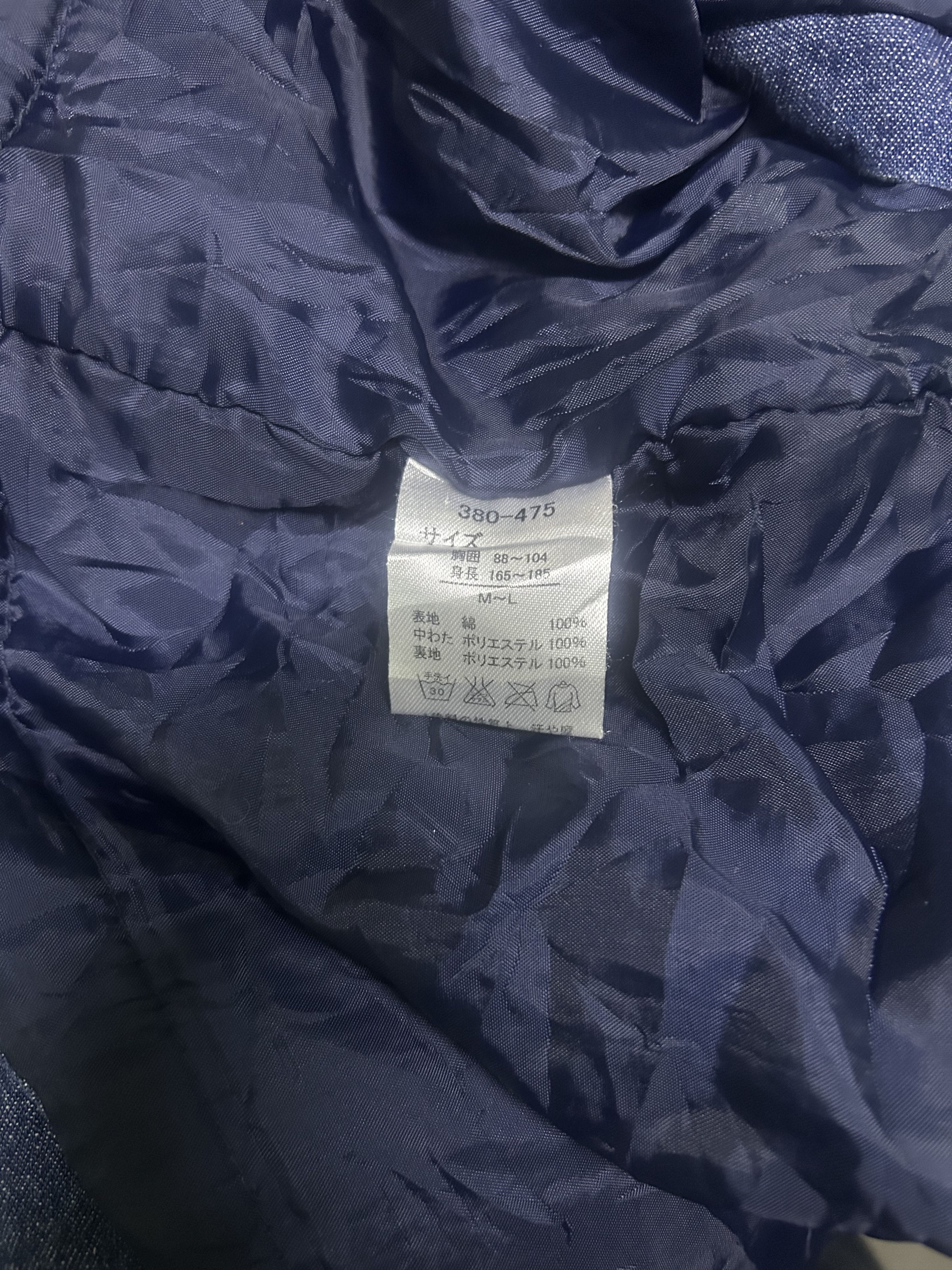 Indigo Japanese indigo kimono navy blue Size US M / EU 48-50 / 2 - 6 Thumbnail