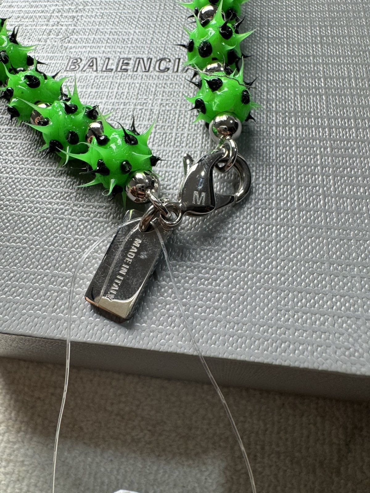 Balenciaga Malibu silicone chocker Size ONE SIZE - 4 Thumbnail