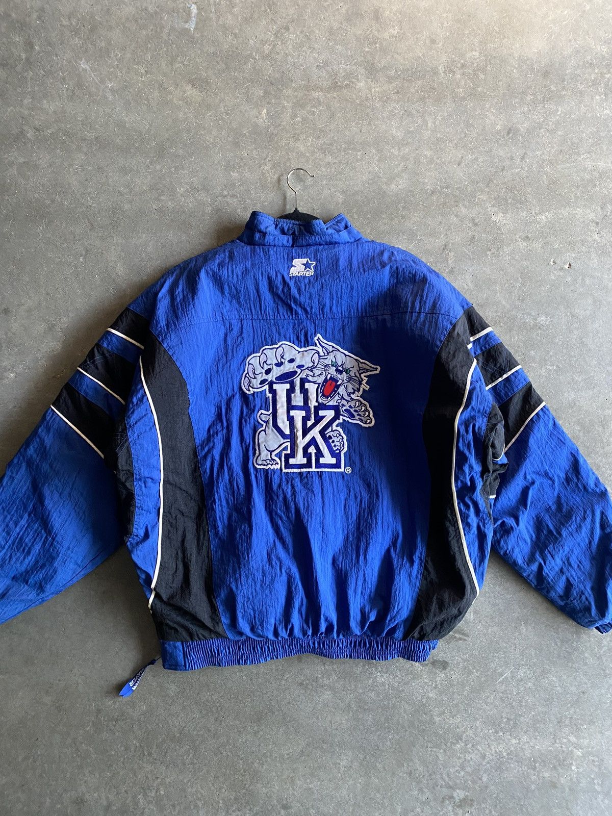 Starter 90s Kentucky Wildcats Starter Vintage Embroidered Jacket Size US XL / EU 56 / 4 - 4 Thumbnail