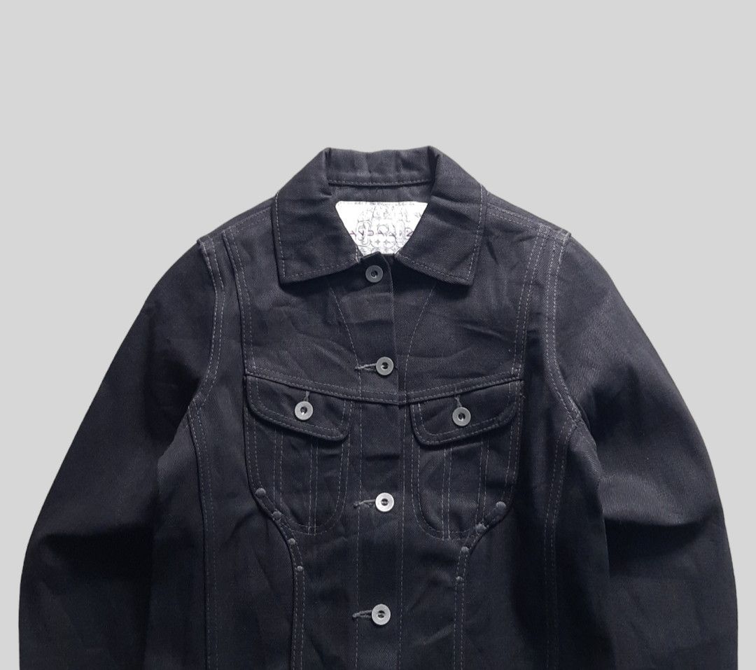 Undercover × Vandalize Vandalize NWO 01 SS heavy weight denim selvedge jacket Size S / US 4 / IT 40 - 3 Thumbnail