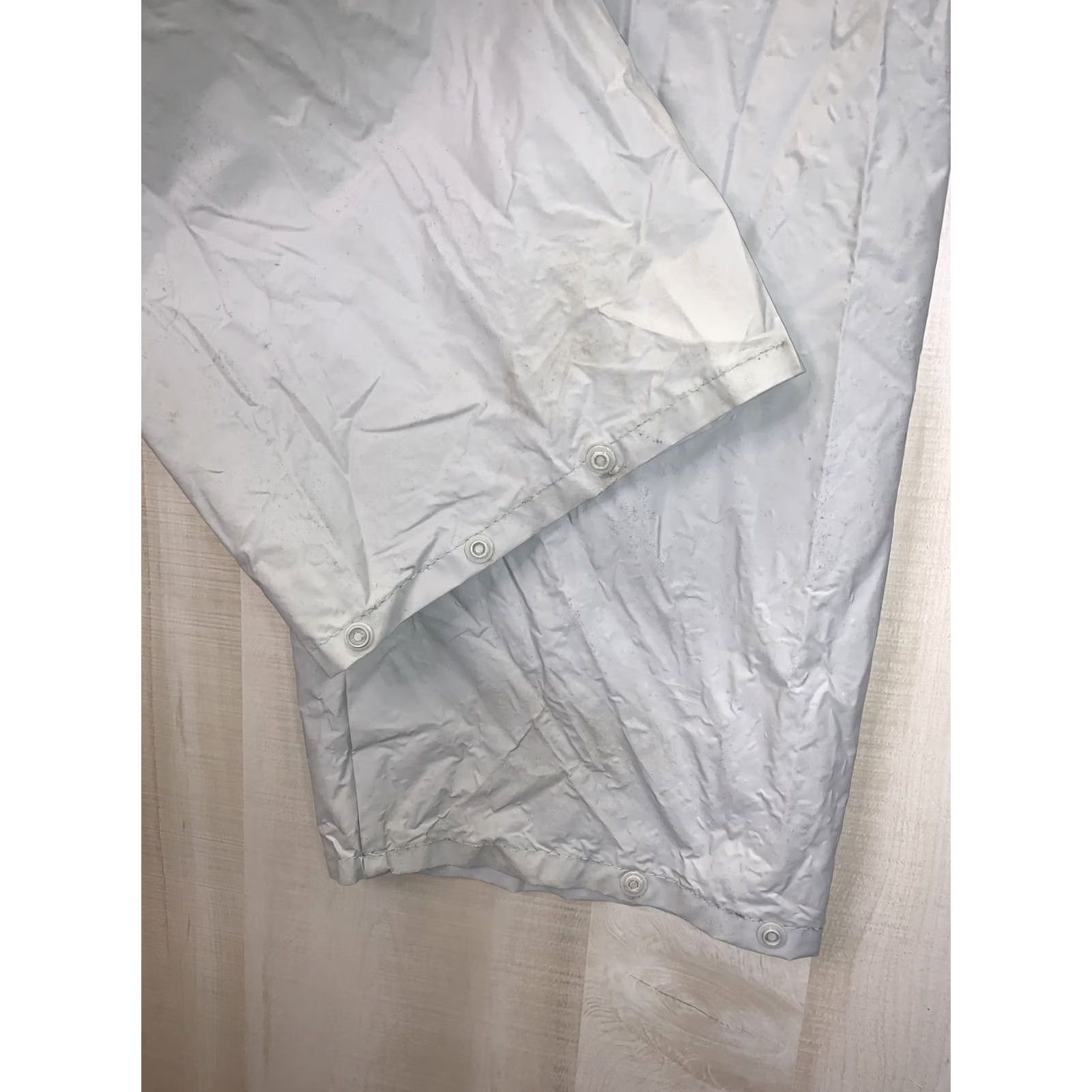 Wilson VINTAGE Wilson Staff Golf Tennis Rain Jacket Pants Mens XL/XXL Gray 2 Piece Tracksuit Shirt Set Men Size 46R - 7 Thumbnail