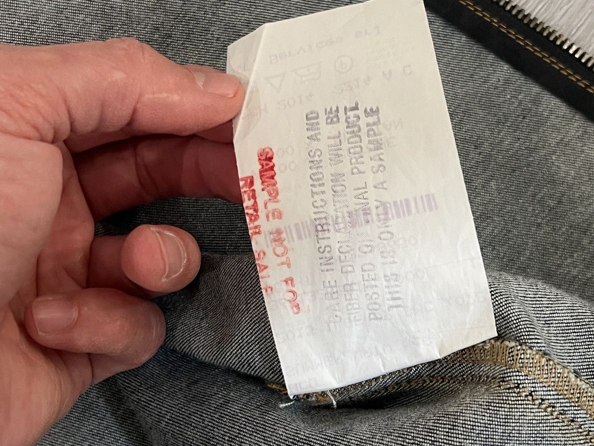 McQ Alexander McQueen Alexander McQueen Denim Short Sleeve Zip-up Jacket Prototype Size S / US 4 / IT 40 - 8 Thumbnail