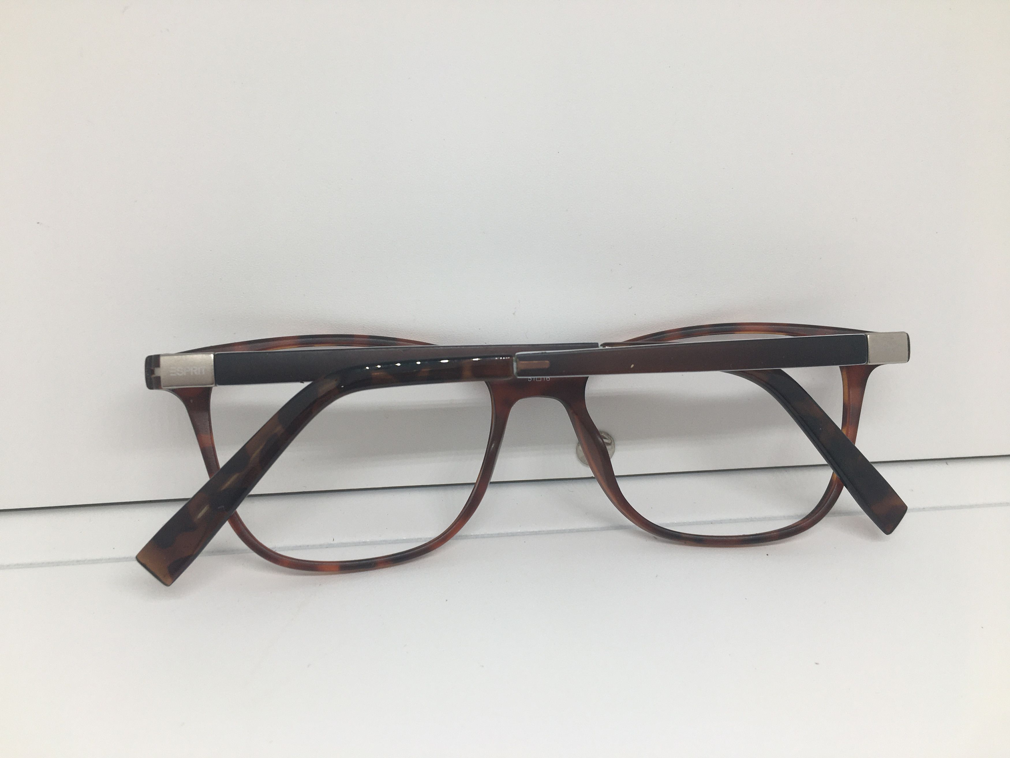 Esprit Vintage Esprit ET33443 Tortoise Eyeglasses Frame Size ONE SIZE - 9 Thumbnail