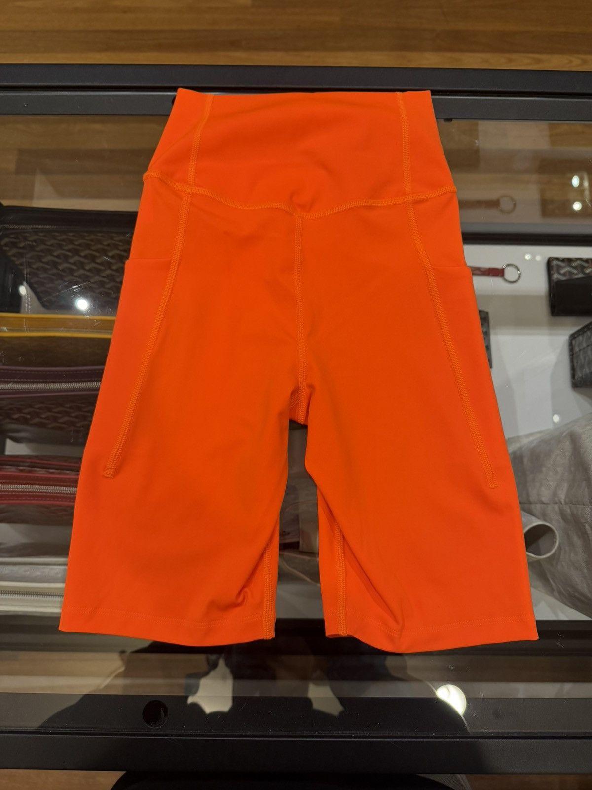 Online Ceramics × The North Face The North Face x Online Ceramics Biker Shorts - Orange Size 22" - 2 Thumbnail