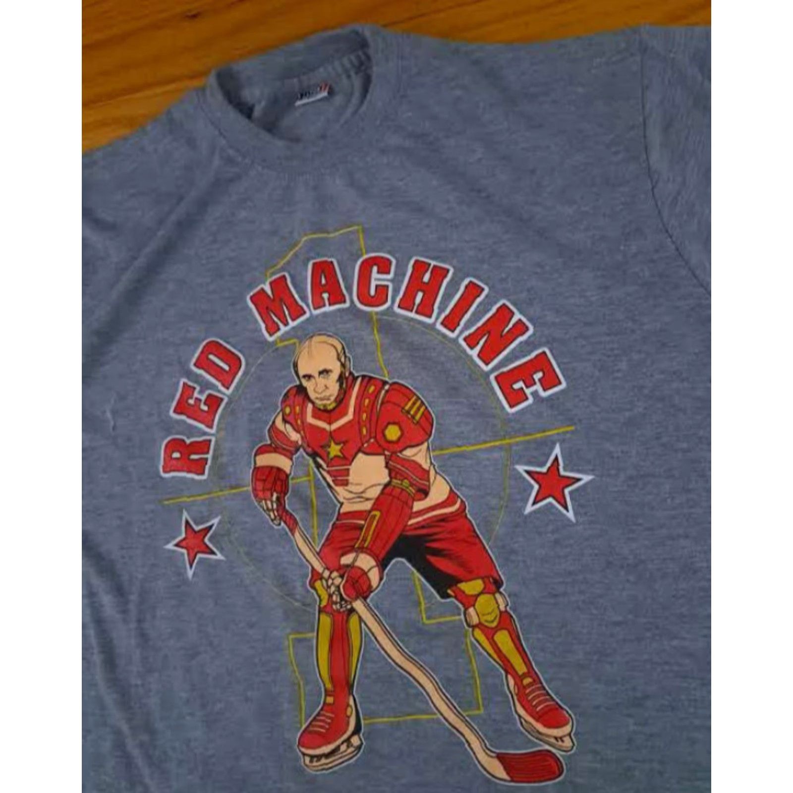 Vintage **Lyon Hockey Gray T-Shirt XXL** User: **Lyon Hockey Gray T-Shirt XXL** Size US XXL / EU 58 / 5 - 3 Thumbnail