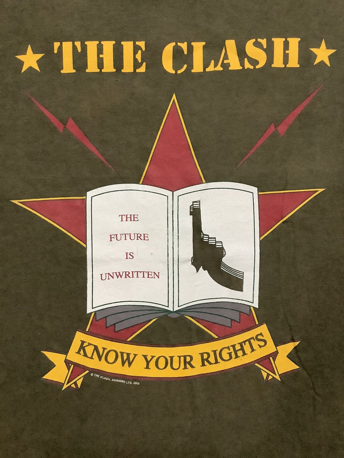 Band Tees × Merc × Vintage VINTAGE 2000s THE CLASH (KNOWS YOUR RIGHT) Size US S / EU 44-46 / 1 - 5 Thumbnail