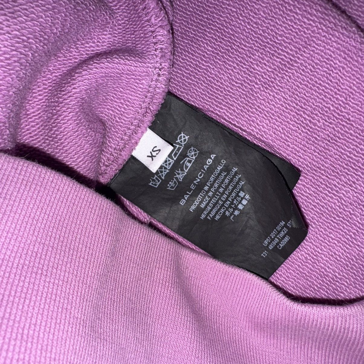 Balenciaga Balenciaga purple believe in something bigger hoodie XS Size US XS / EU 42 / 0 - 4 Thumbnail