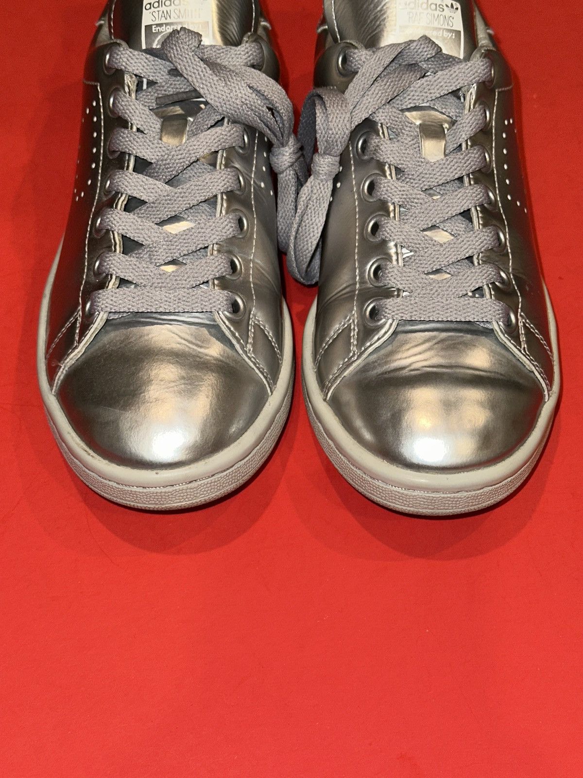Adidas × Raf Simons Adidas x Raf Simons Stan Smith Silver Bullet Sneakers 5.5 US Size US 5.5 / EU 38 - 2 Thumbnail