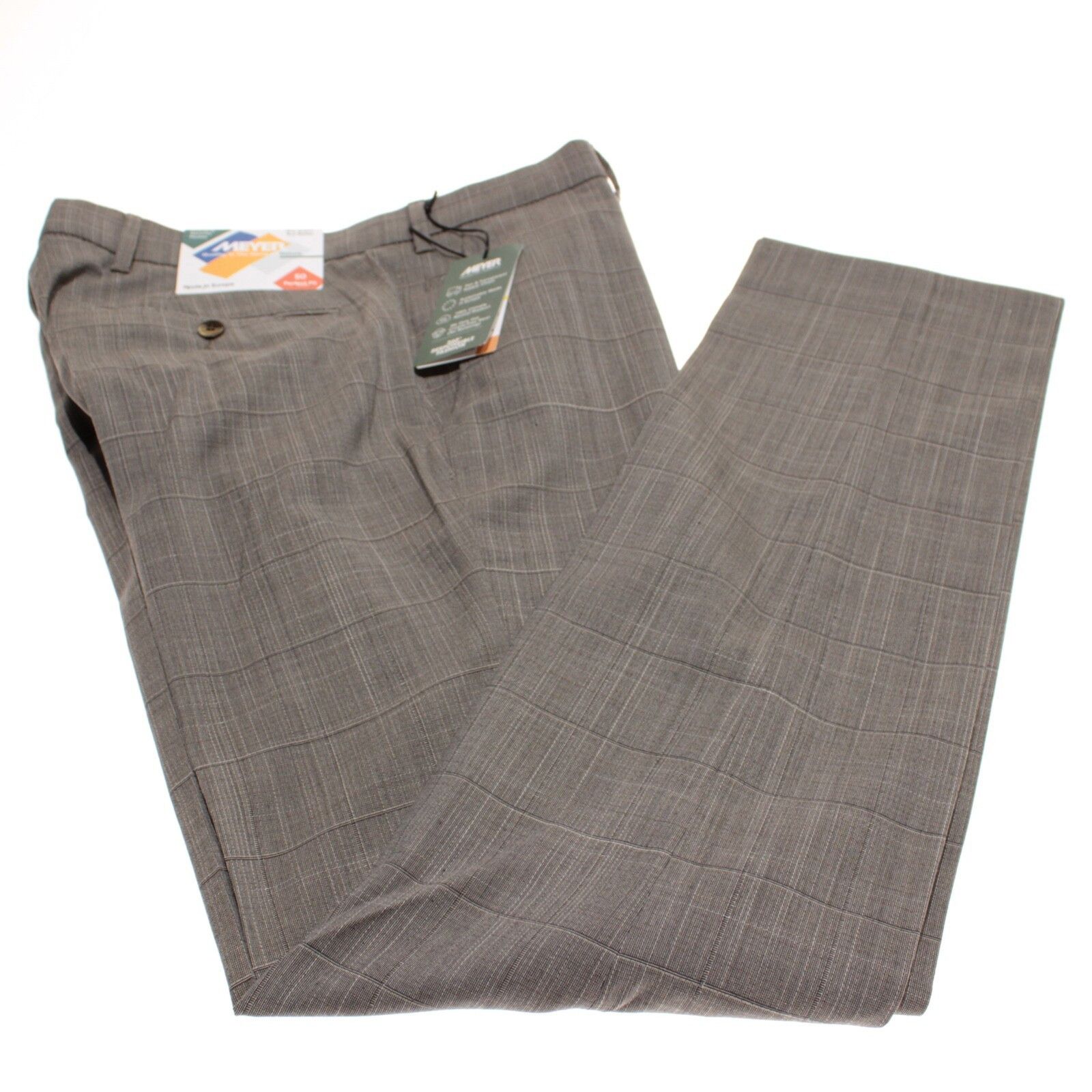 Other Meyer New with tags Dress Pants Size 34 US In Gray Size US 34 / EU 50 - 2 Thumbnail