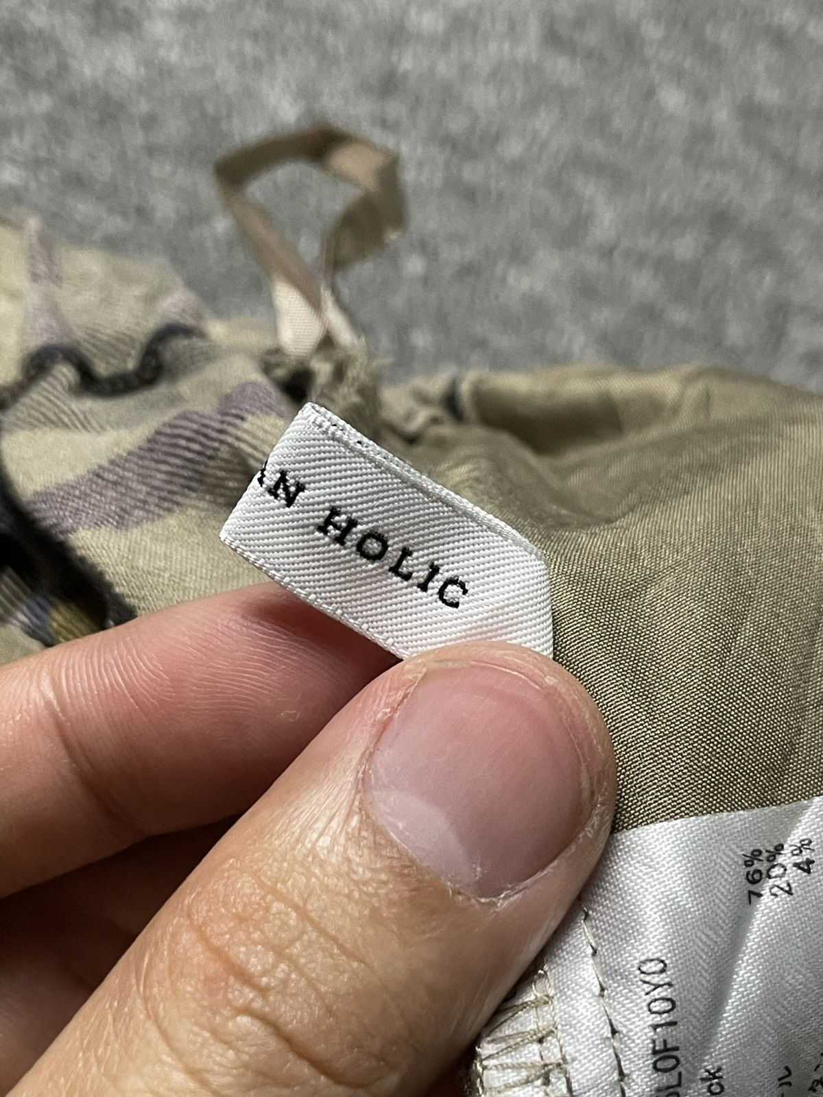 Japanese Brand × Vintage AMERICAN HOLIC Checkered Casual Pants (89) Size US 26 / EU 42 - 9 Thumbnail
