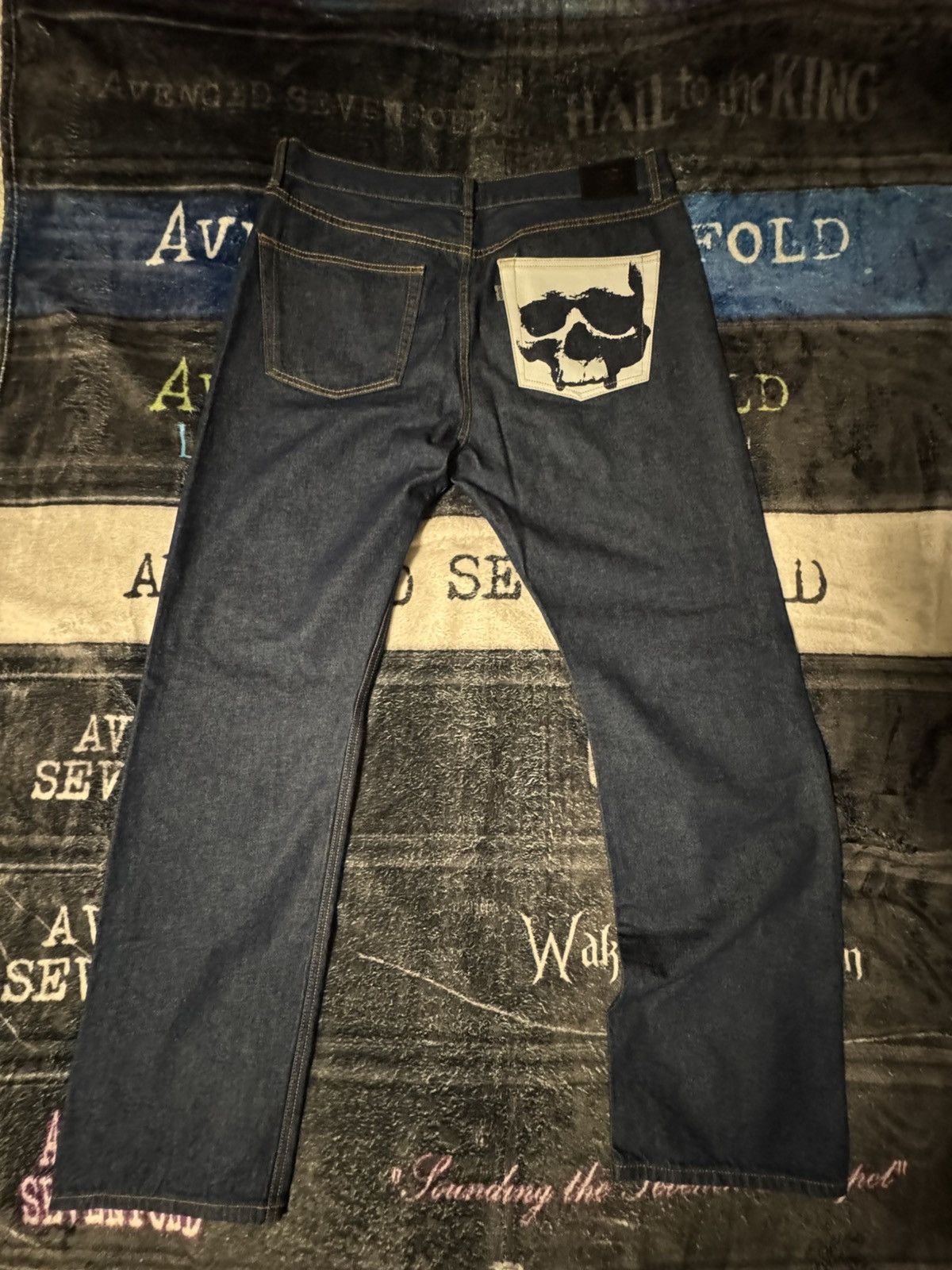 G59 Records G59 logo Pants (Dark Blue) Size US 36 / EU 52 - 1 Thumbnail