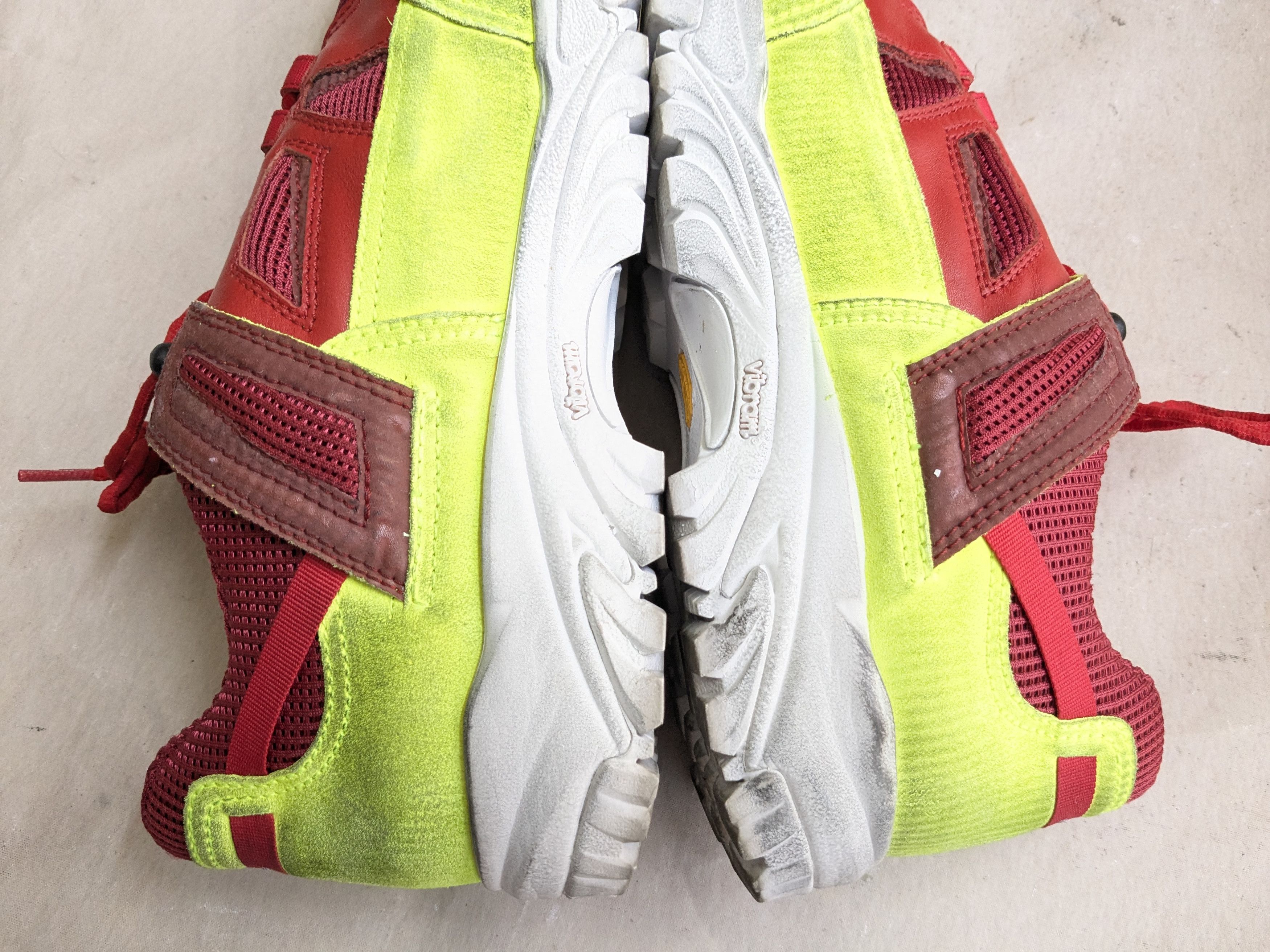 Maison Margiela Maison Margiela Security Sneakers Green Red 13 46 Size US 13 / EU 46 - 9 Thumbnail