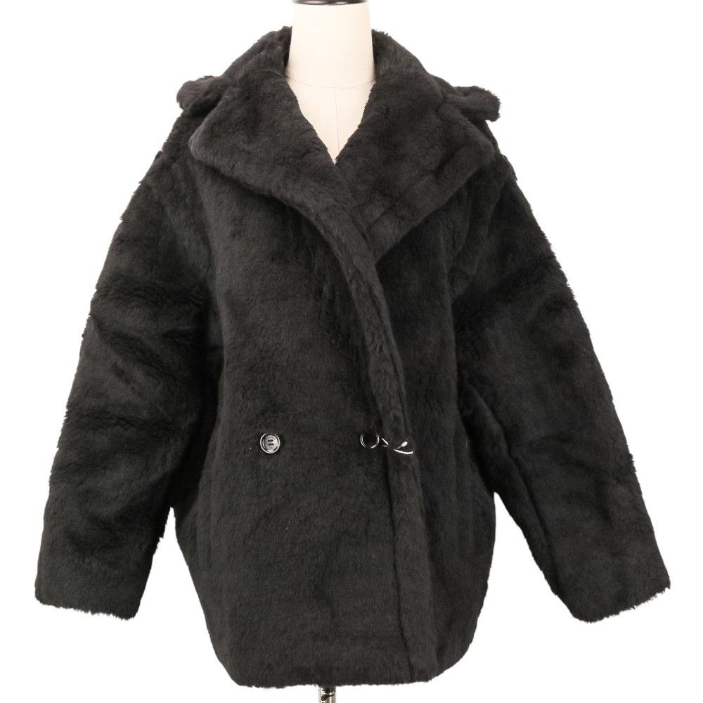 Max Mara Max Mara Max Mara OLGA Teddy Bear Coat Jacket Textile Outerwear DUTY FREE for USA Size ONE SIZE - 1 Thumbnail