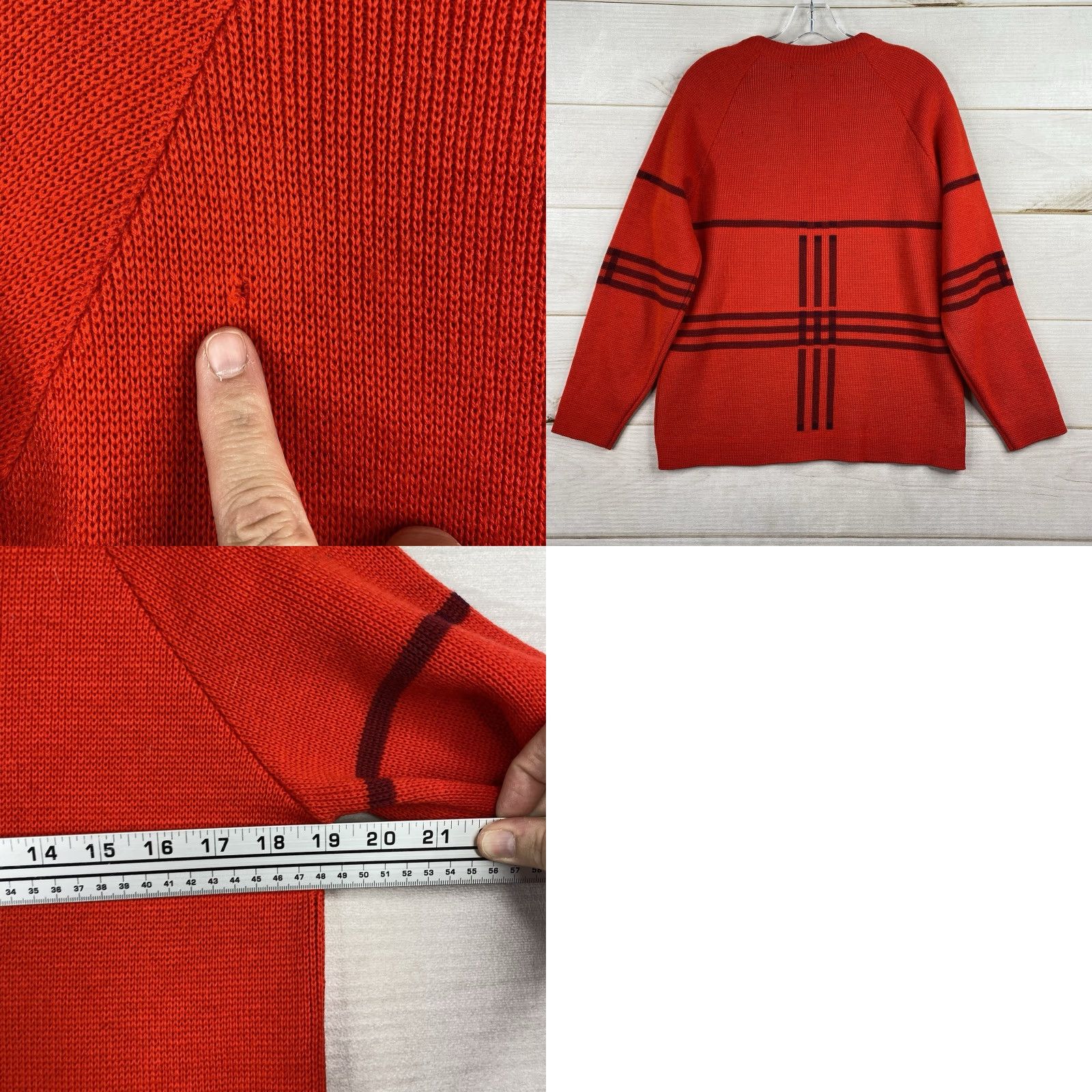 Vintage Jonathan Richards Vintage Nordic Ski Sweater Mens S Red 100% Wool Wool 1980s Ski Snow Vintage Mens S Red Jonathan Richards Size US S / EU 44-46 / 1 - 8 Thumbnail
