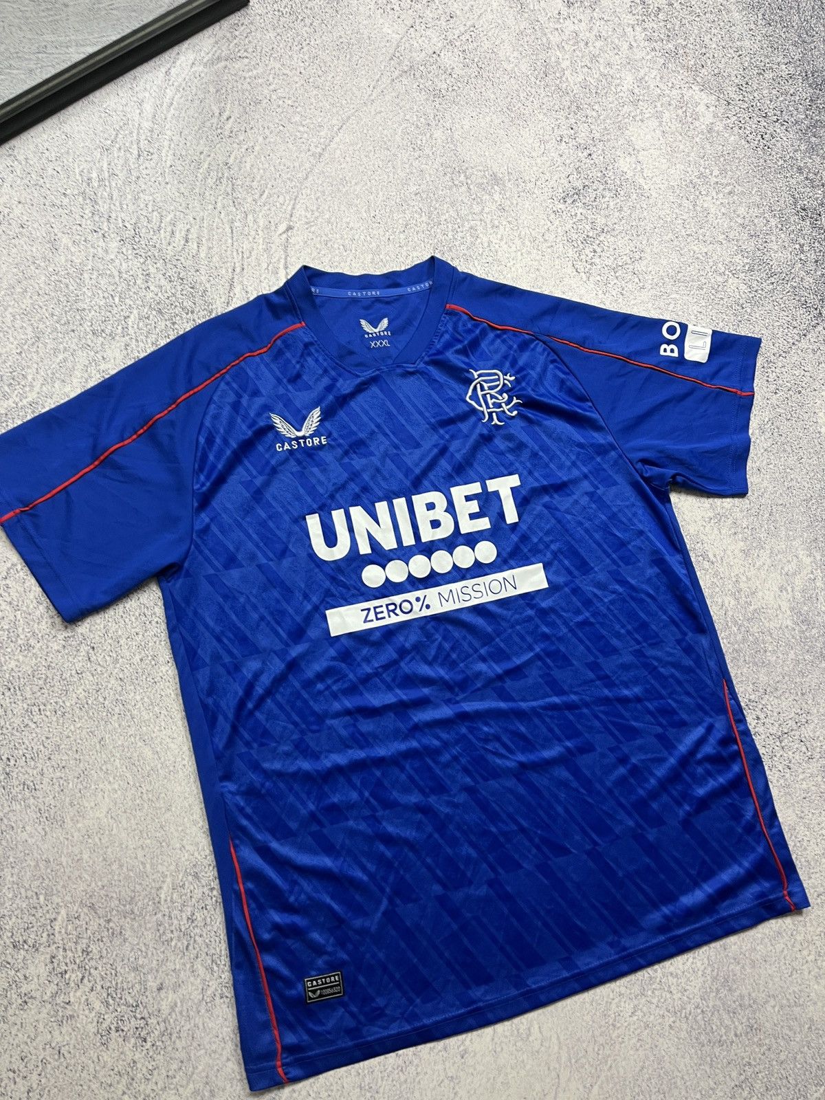 Other Glasgow Rangers 2024/25 Home Football Shirt Soccer Jersey Size US XXL / EU 58 / 5 - 3 Thumbnail
