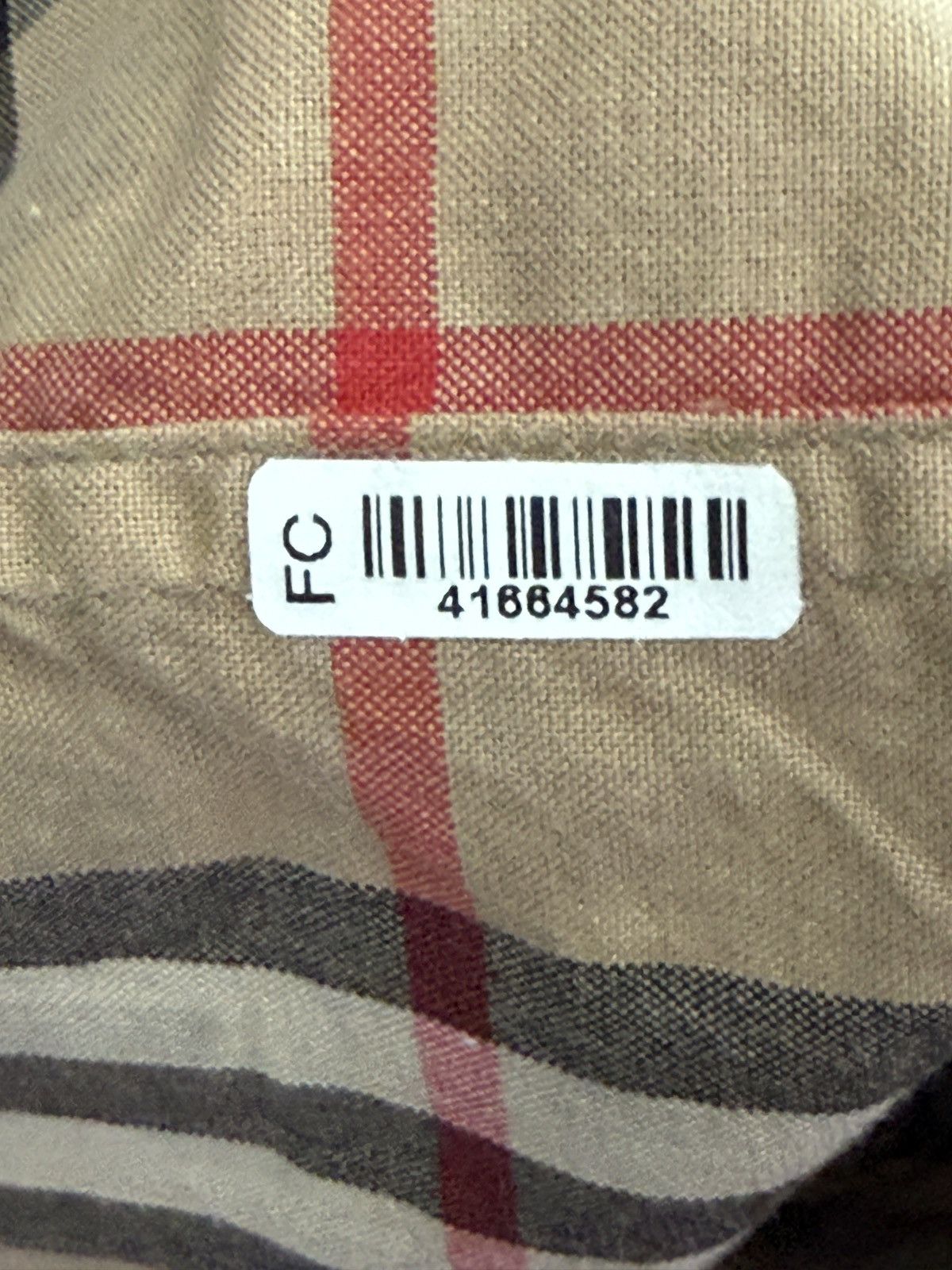 Burberry Burberry Vintage Check Shirt Nova Check Logo Print Size US L / EU 52-54 / 3 - 13 Thumbnail