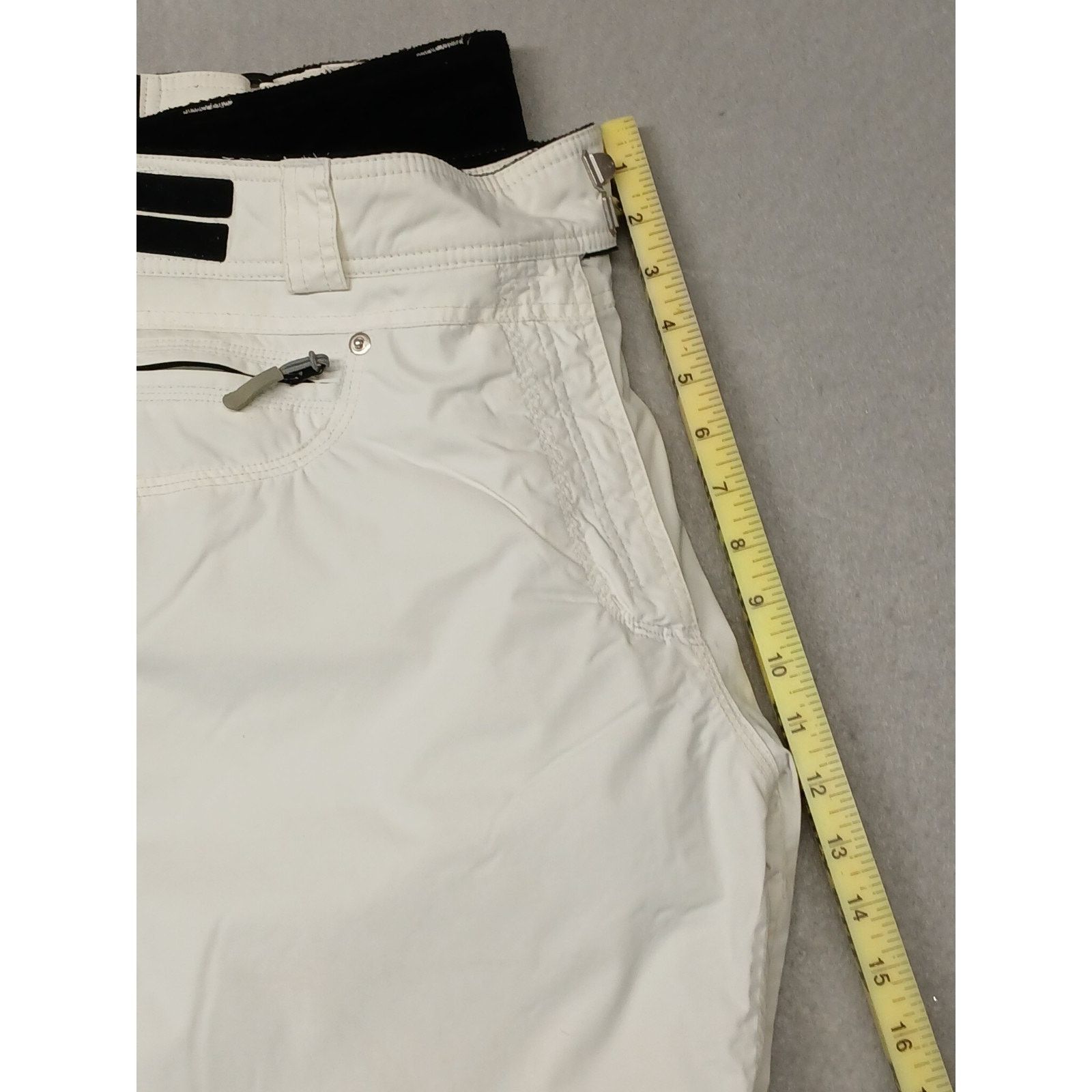 Other Marker (14) Women's Eggshell White Nylon Snow/Ski Pants Size 36" / US 14 / IT 50 - 5 Thumbnail