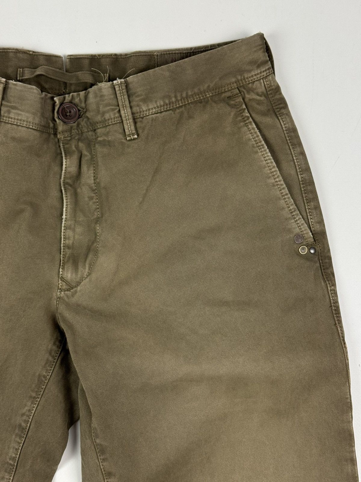 Incotex NWT Incotex Chino Olive Pants Size US 32 / EU 48 - 9 Thumbnail