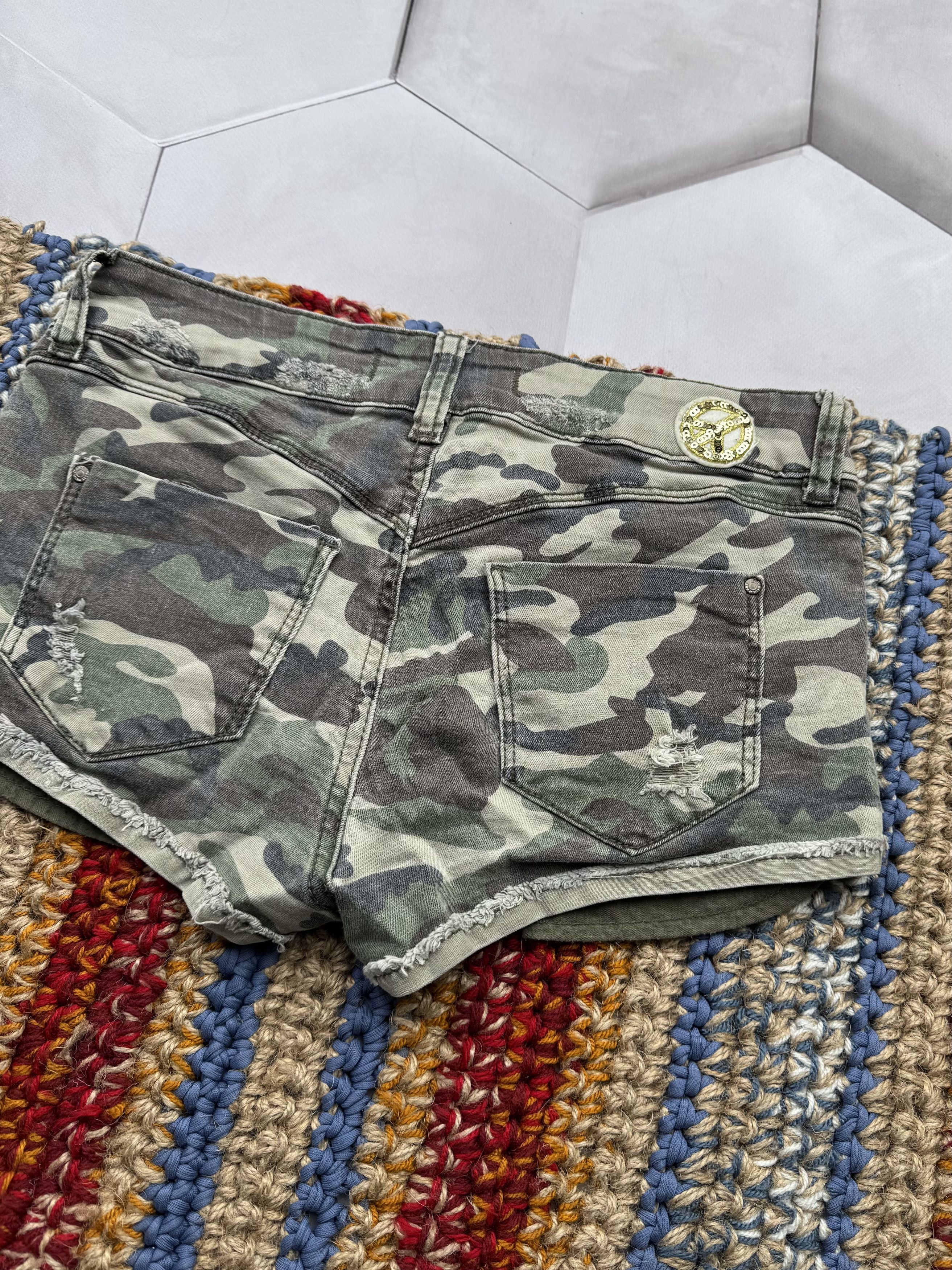 Vintage Vintage Mini Shorts Size 25" / US 0 / IT 36 - 6 Thumbnail