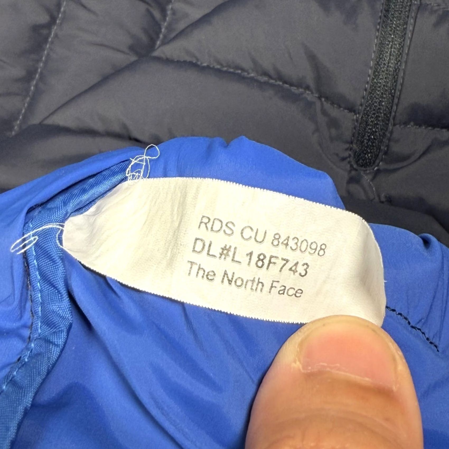 The North Face North Face Jacket Mens Medium blue Down Puffer Lightweight Insulated Packable Size US M / EU 48-50 / 2 - 7 Thumbnail