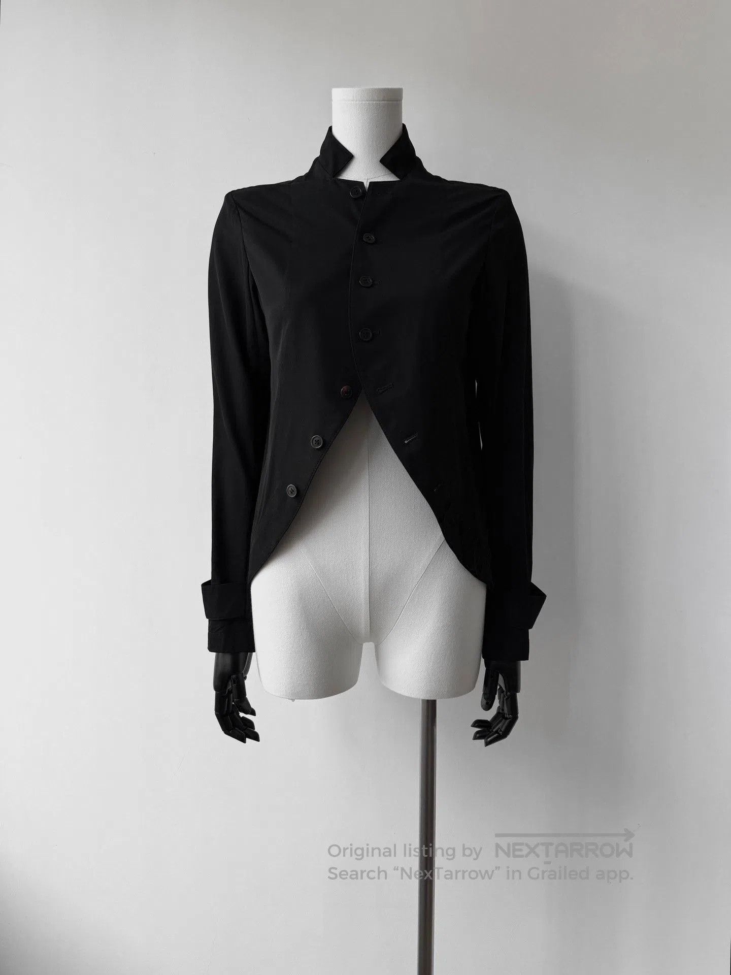 Yohji Yamamoto Yohji Yamamoto Y's 05SS Stand Collar Jacket. Size S / US 4 / IT 40 - 1 Thumbnail