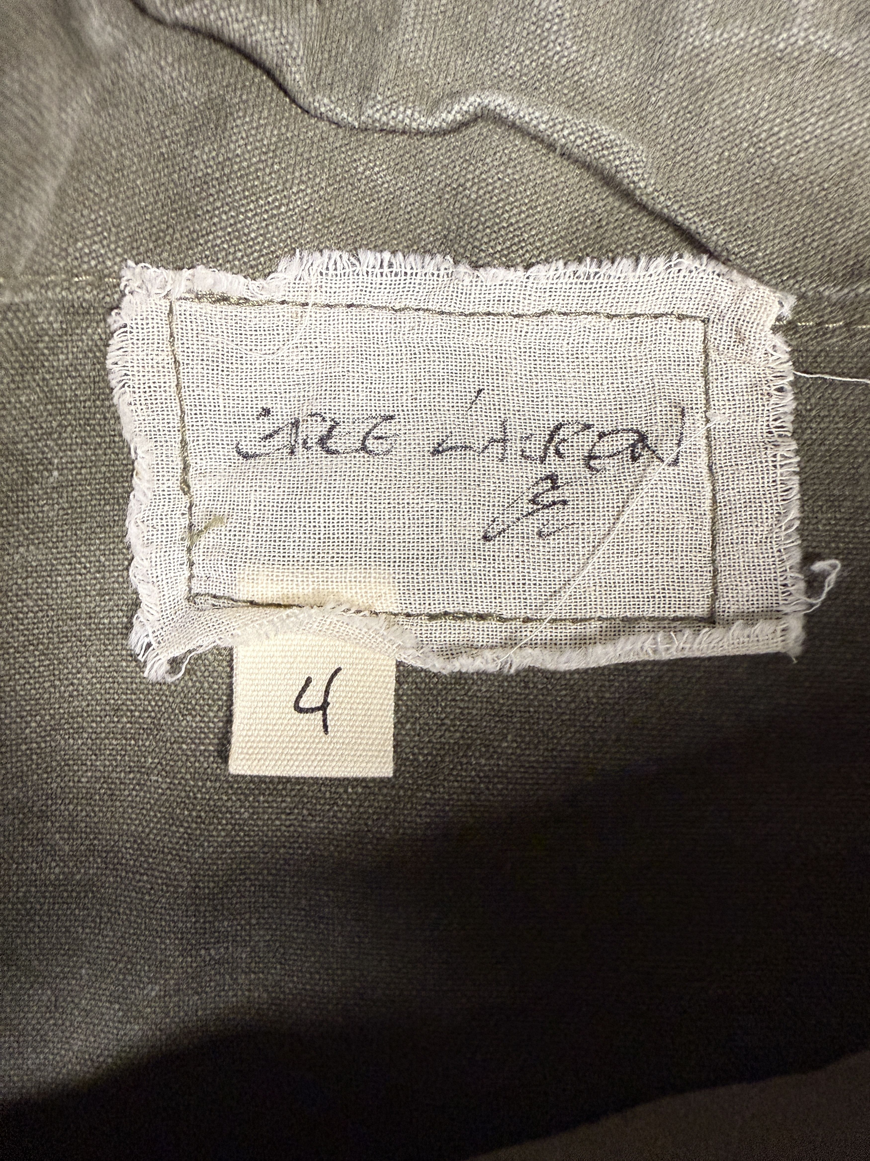 Greg Lauren $1000 Greg Lauren Army Jacket Shorts Size US 36 / EU 52 - 4 Thumbnail