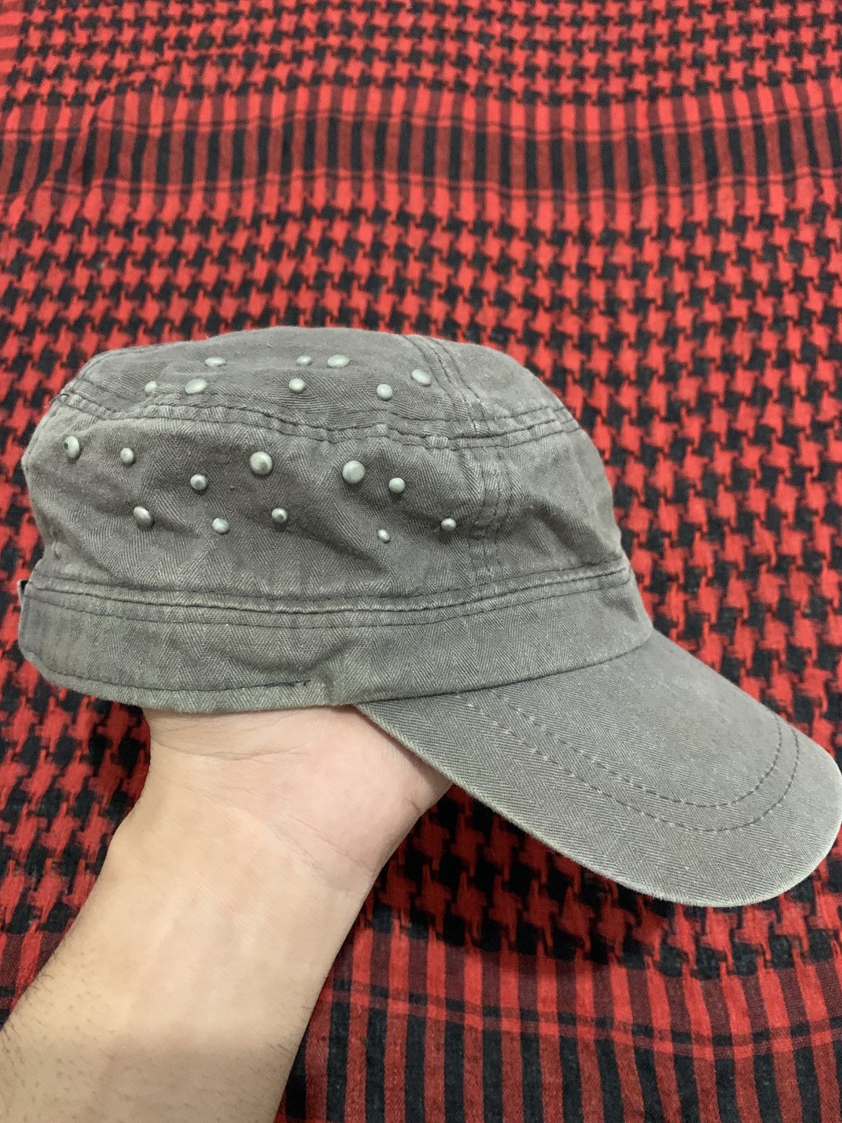 Japanese Brand Undefined Japanese Studded Commando Hat Punk Rock Stylish Size ONE SIZE - 4 Thumbnail