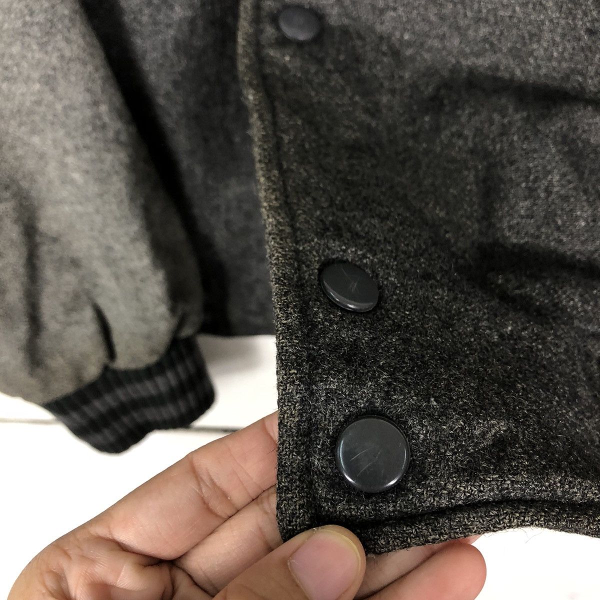 Japanese Brand Vtg Bomber Varsity Jacket Ten Carat Japan Made Issey Miyake Size US L / EU 52-54 / 3 - 13 Thumbnail