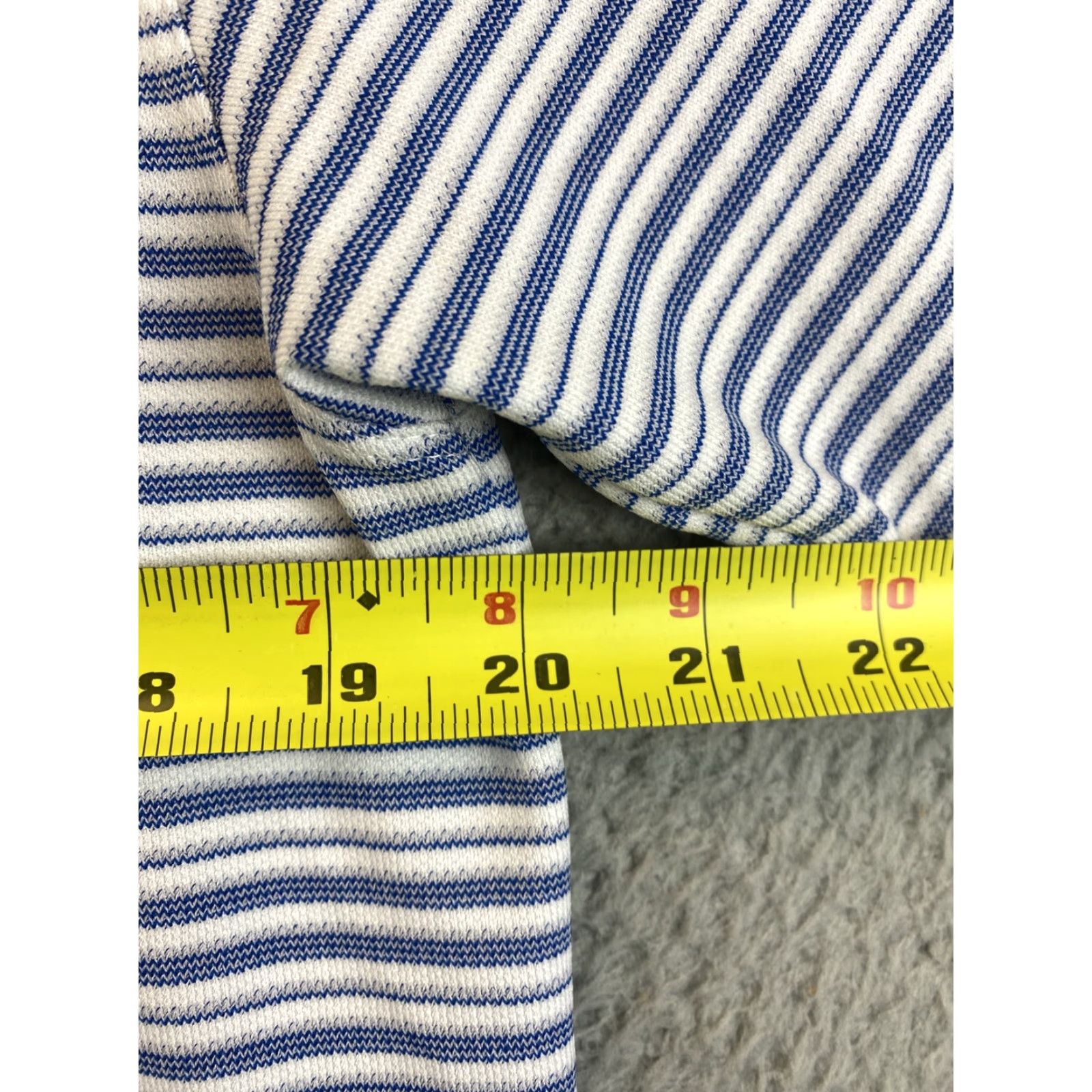 Nike Nike Dri-FIT Polo Shirt Mens Golf Blue M - Short Sleeve, 100% Polyester, Dri-Fit, Striped, Breathable, Lightweight Size US M / EU 48-50 / 2 - 5 Thumbnail