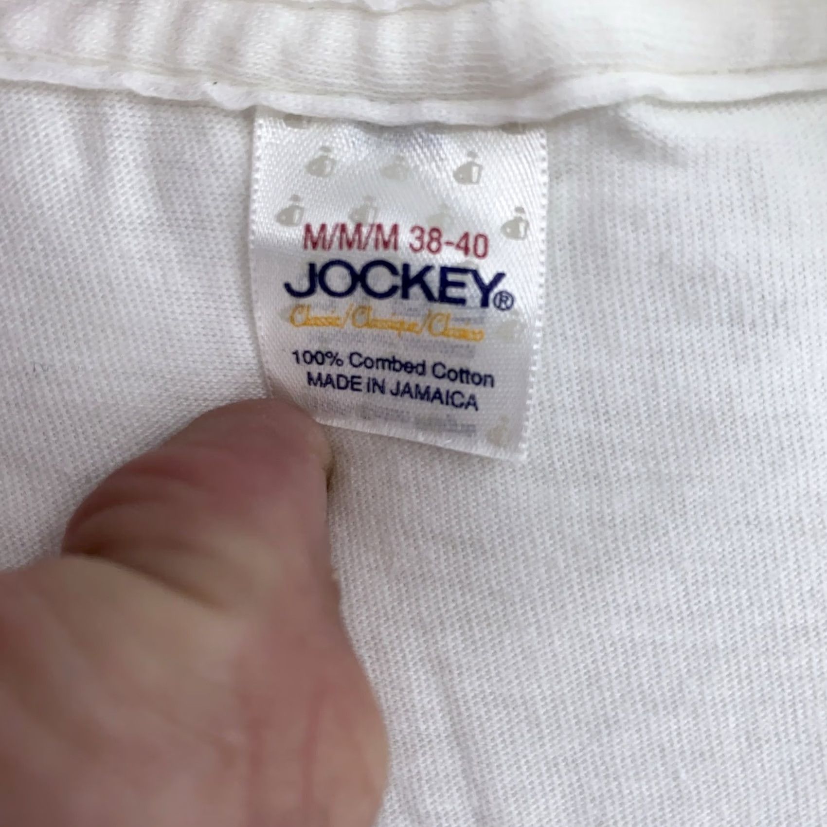 Jockey VINTAGE Jockey Shirt Mens XS White V Neck Undershirt 100% Cotton 90s Classic Retro 90s Mens XS White Undershirt Cotton Jockey Shirt Size US XS / EU 42 / 0 - 5 Thumbnail